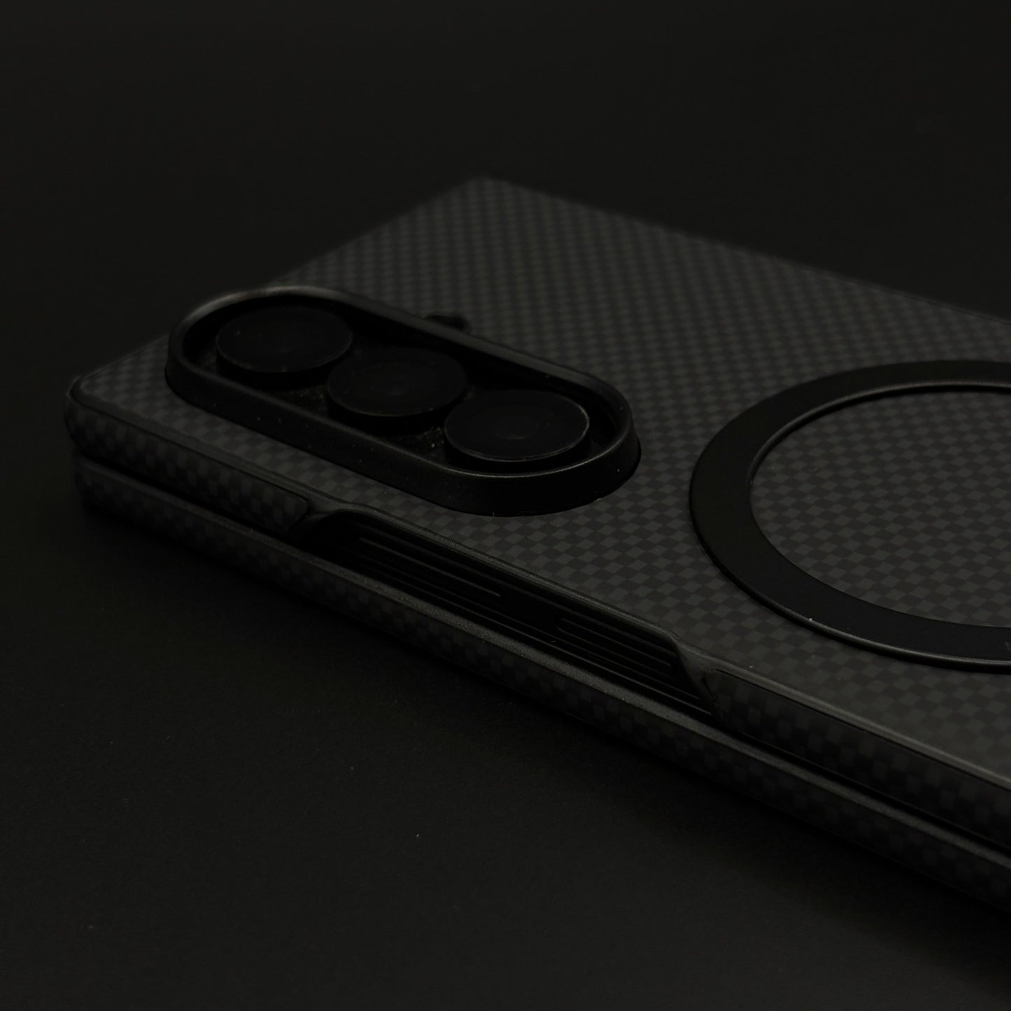 Luxury MagSafe Leather Phone Case Cover for Samsung Galaxy Z Fold 6 | Sleek Magnetic Wireless Edition