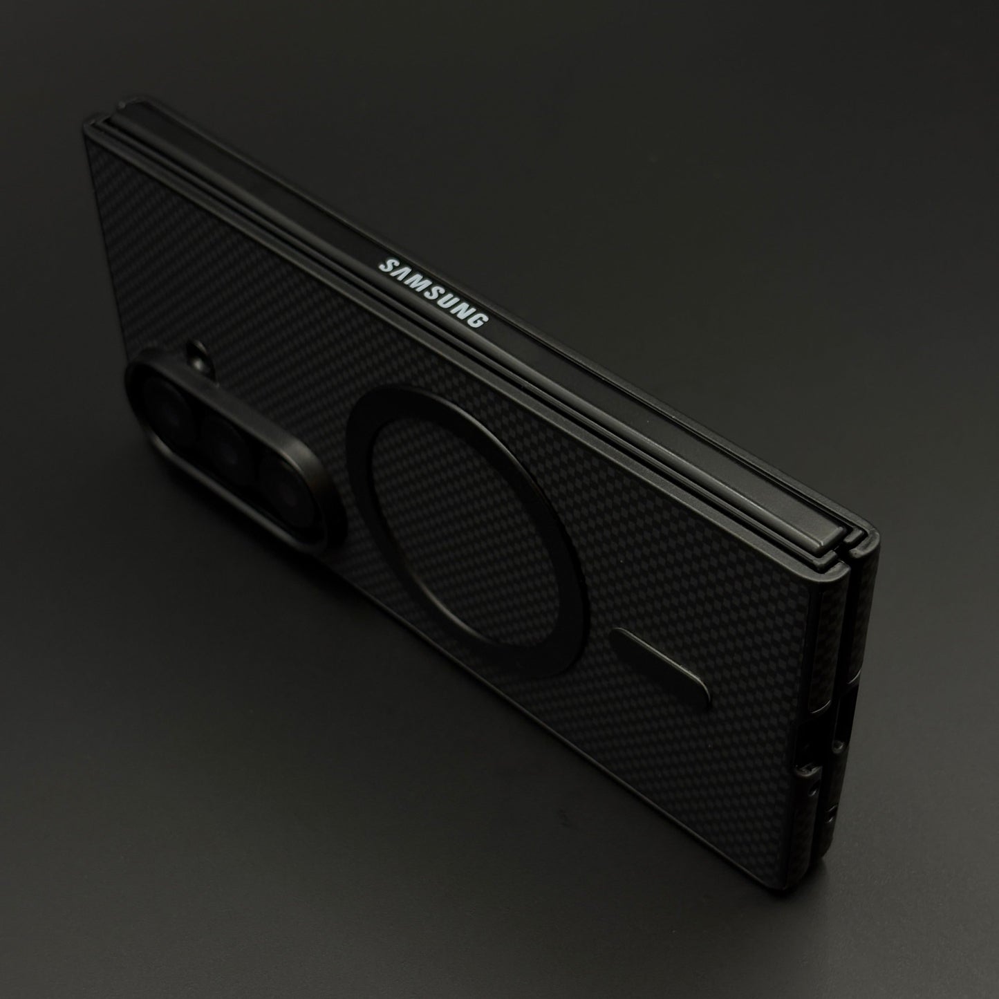 Luxury MagSafe Leather Phone Case Cover for Samsung Galaxy Z Fold 6 | Sleek Magnetic Wireless Edition