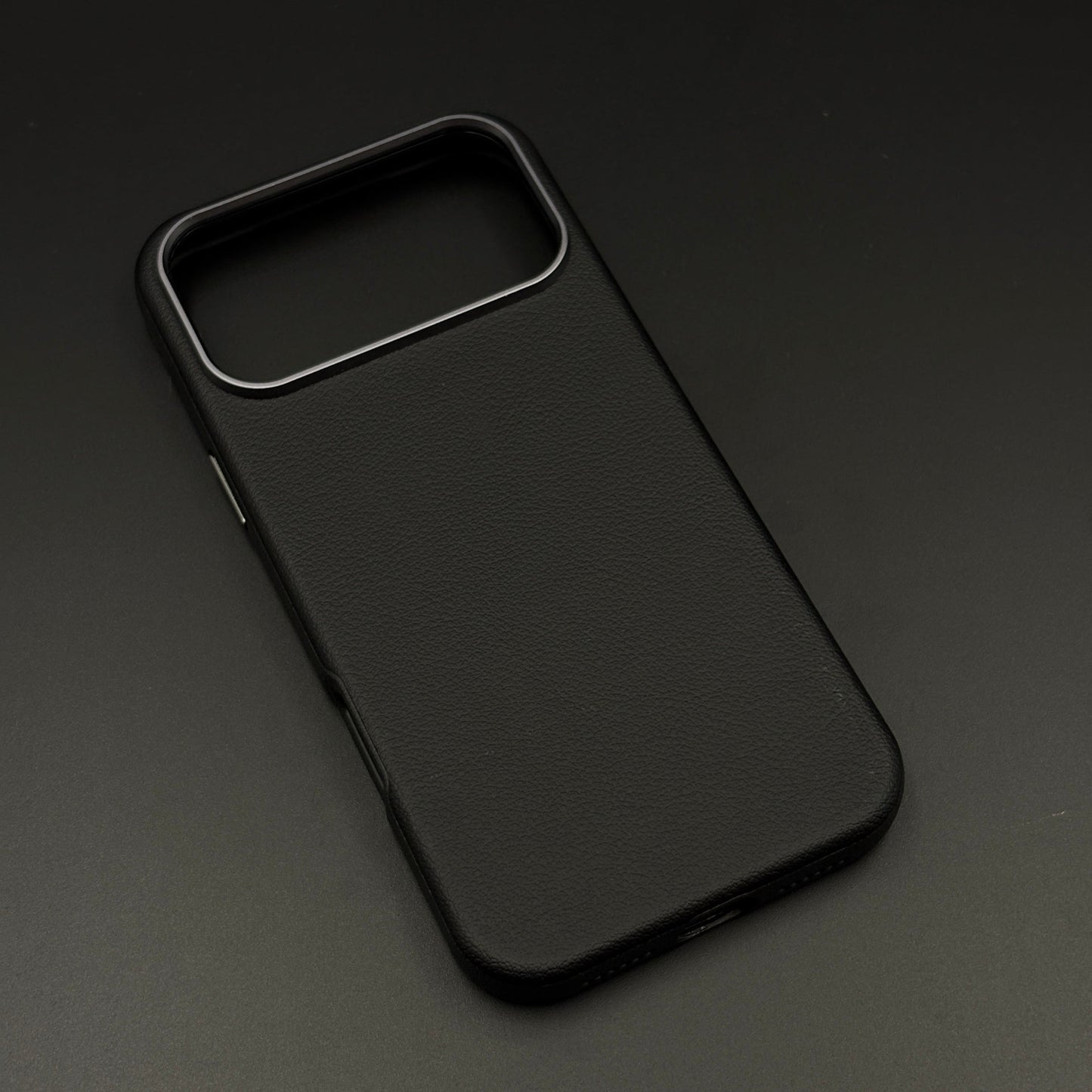 Minimalist Leather Phone Case Cover for iPhone 17 Series | Invisible MagSafe Compatible