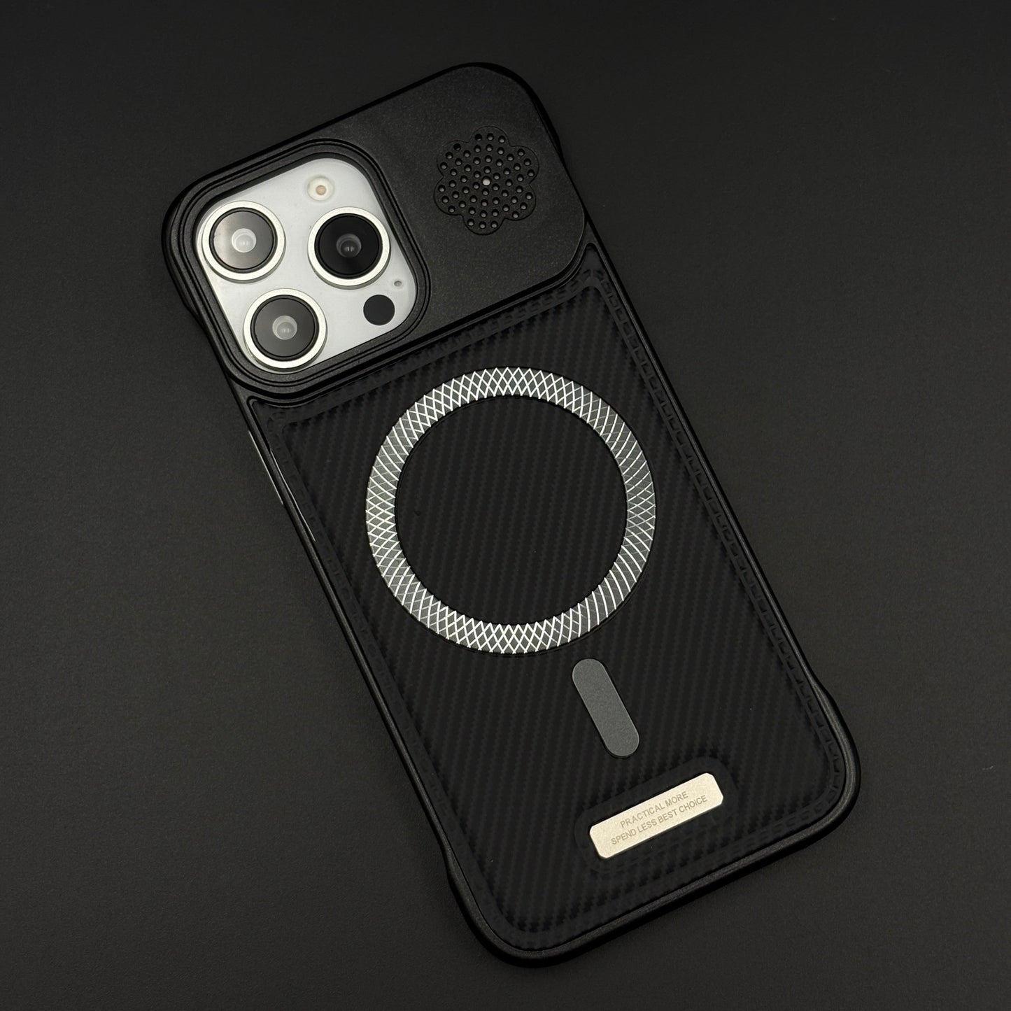 Luxury Leather MagSafe Phone Case Cover for iPhone | Dual-Tone Borderless Design