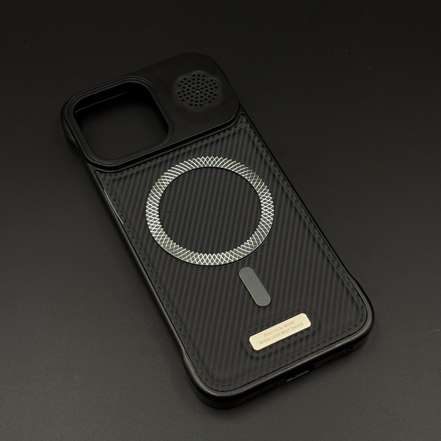 Luxury Leather MagSafe Phone Case Cover for iPhone | Dual-Tone Borderless Design