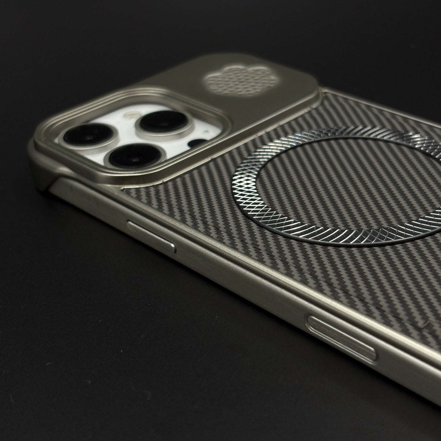 Luxury Leather MagSafe Phone Case Cover for iPhone | Dual-Tone Borderless Design