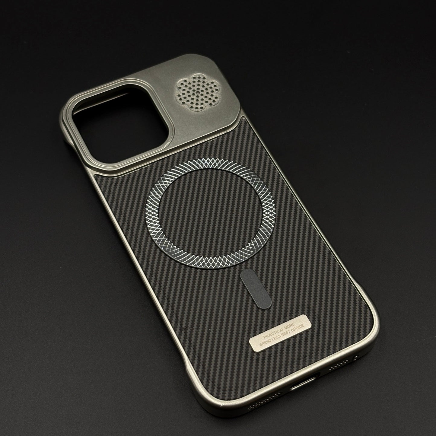 Luxury Leather MagSafe Phone Case Cover for iPhone | Dual-Tone Borderless Design