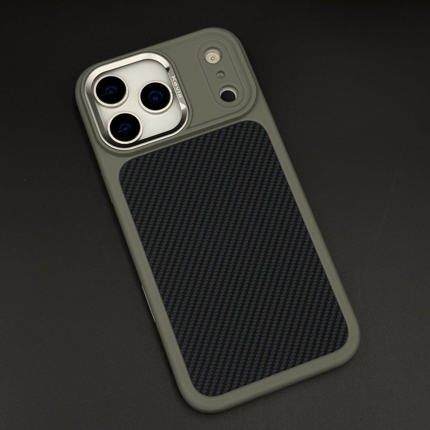 Stealth Armor Hidden MagSafe Carbon Mobile Case Cover for iPhone 17 Series