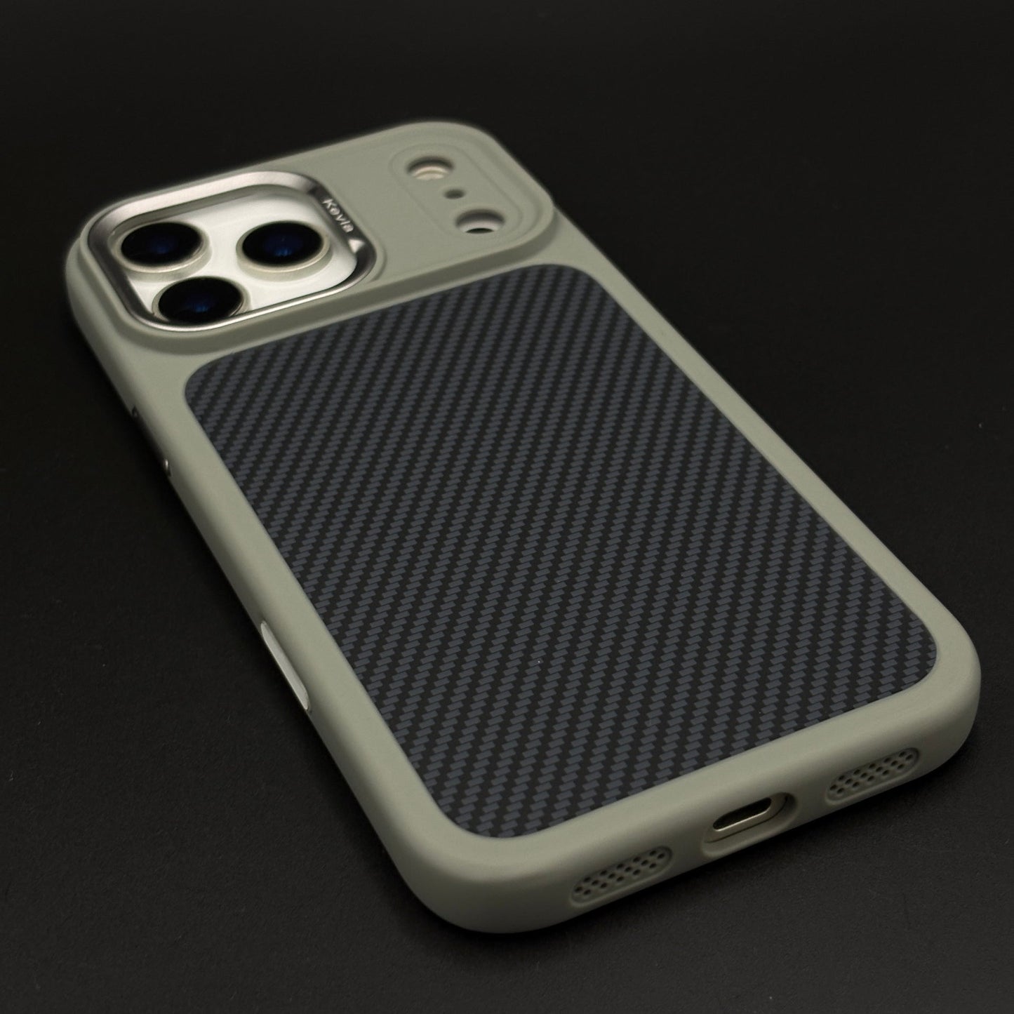 Stealth Armor Hidden MagSafe Carbon Mobile Case Cover for iPhone 17 Series