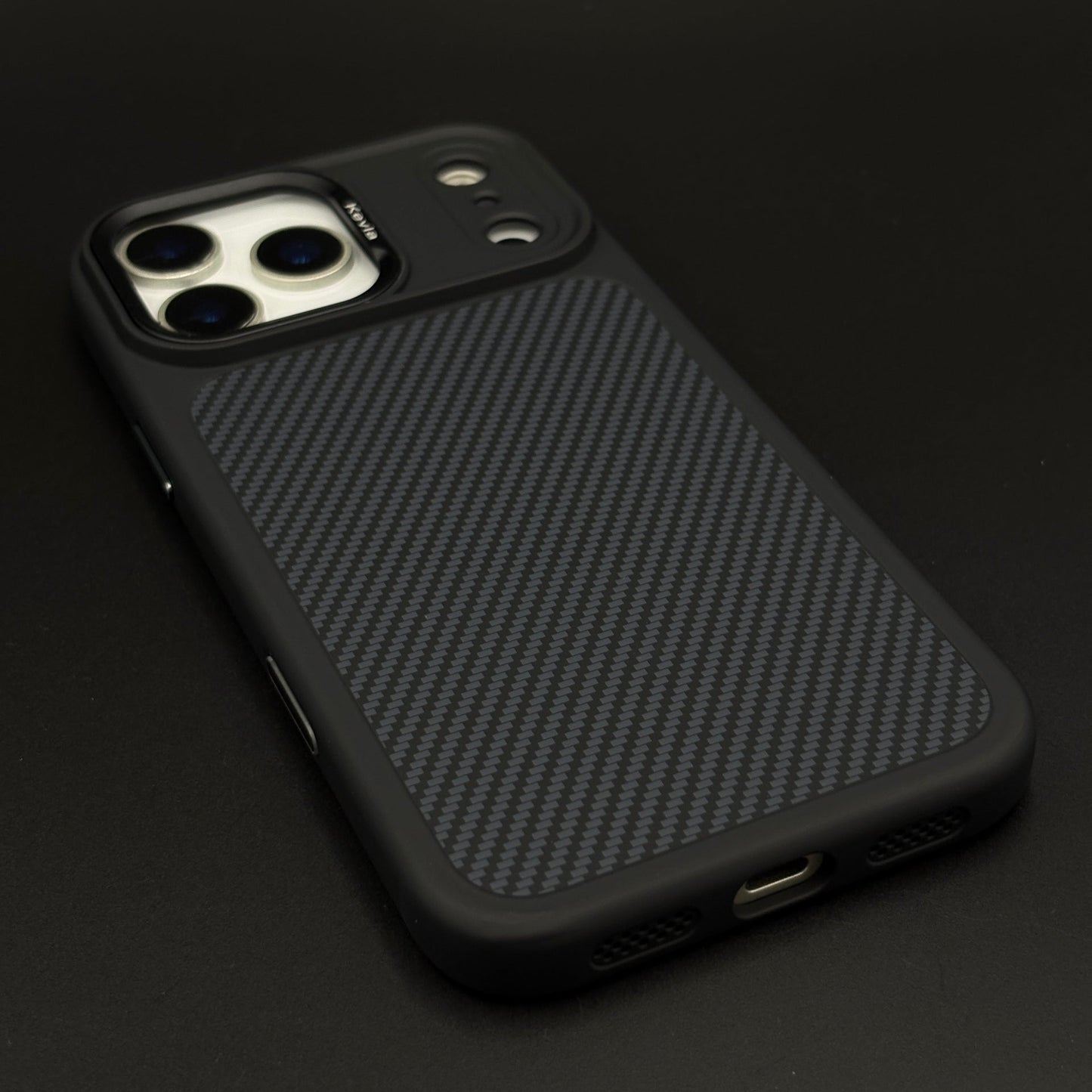 Stealth Armor Hidden MagSafe Carbon Mobile Case Cover for iPhone 17 Series