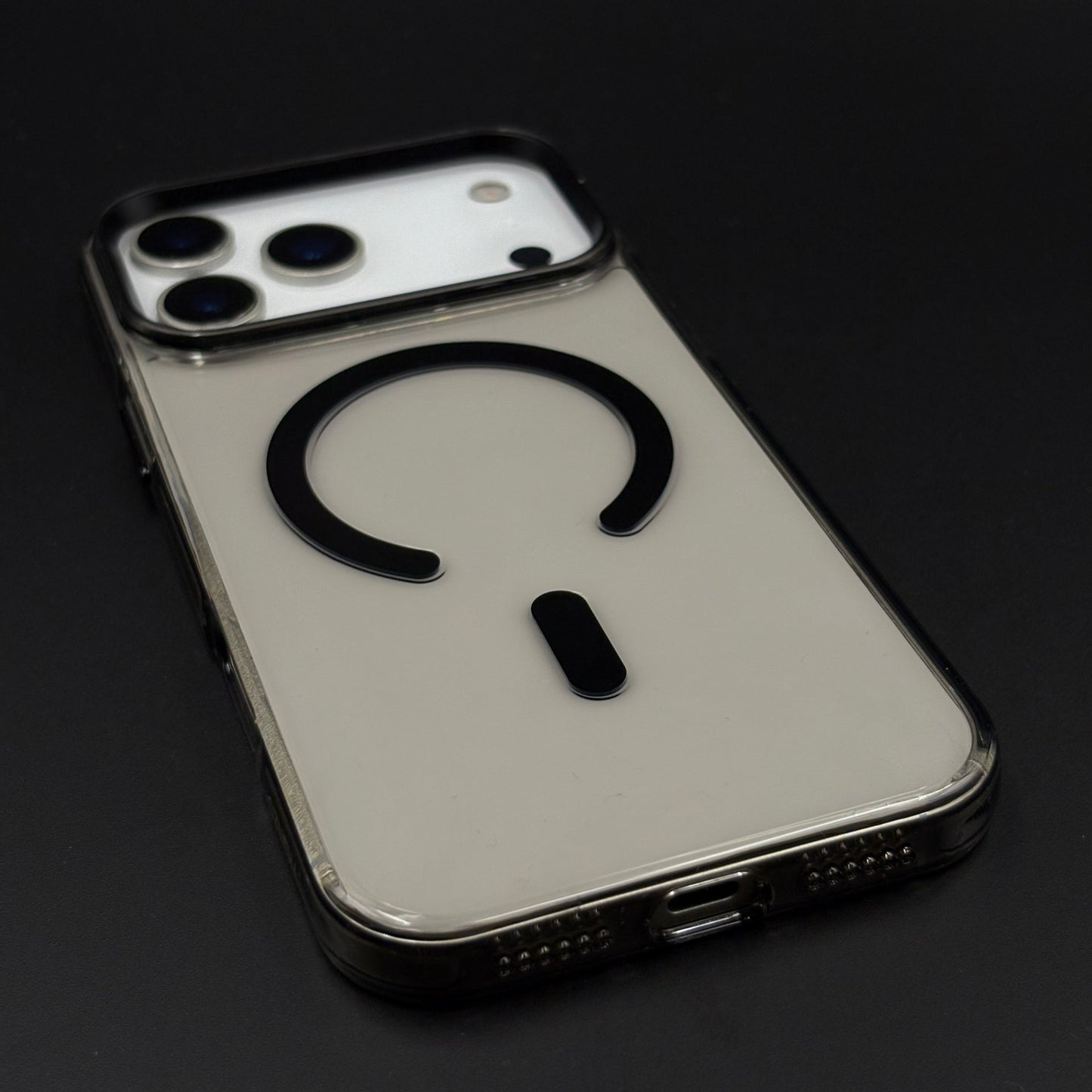 Non Yellowing Clear MagSafe Phone Case Cover Metal Camera Bump for iPhone 17 Series | Scratch-Resistant Hybrid