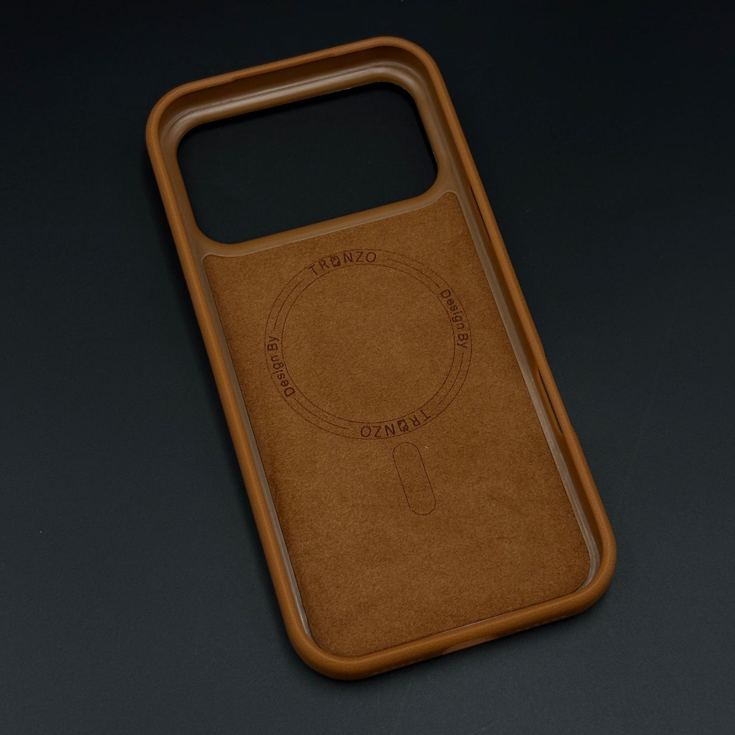 Luxury Leather Shield Hidden MagSafe Mobile Case Cover with Metal Bezel for iPhone 17 Series