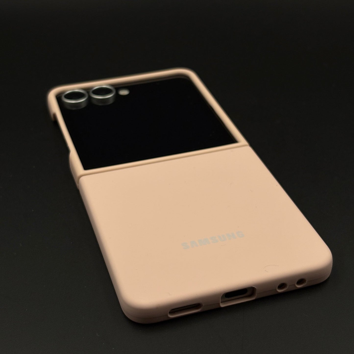 Silicone Case with Silk Feel for Samsung Galaxy Z Flip 7 | Velvet Inner Lining