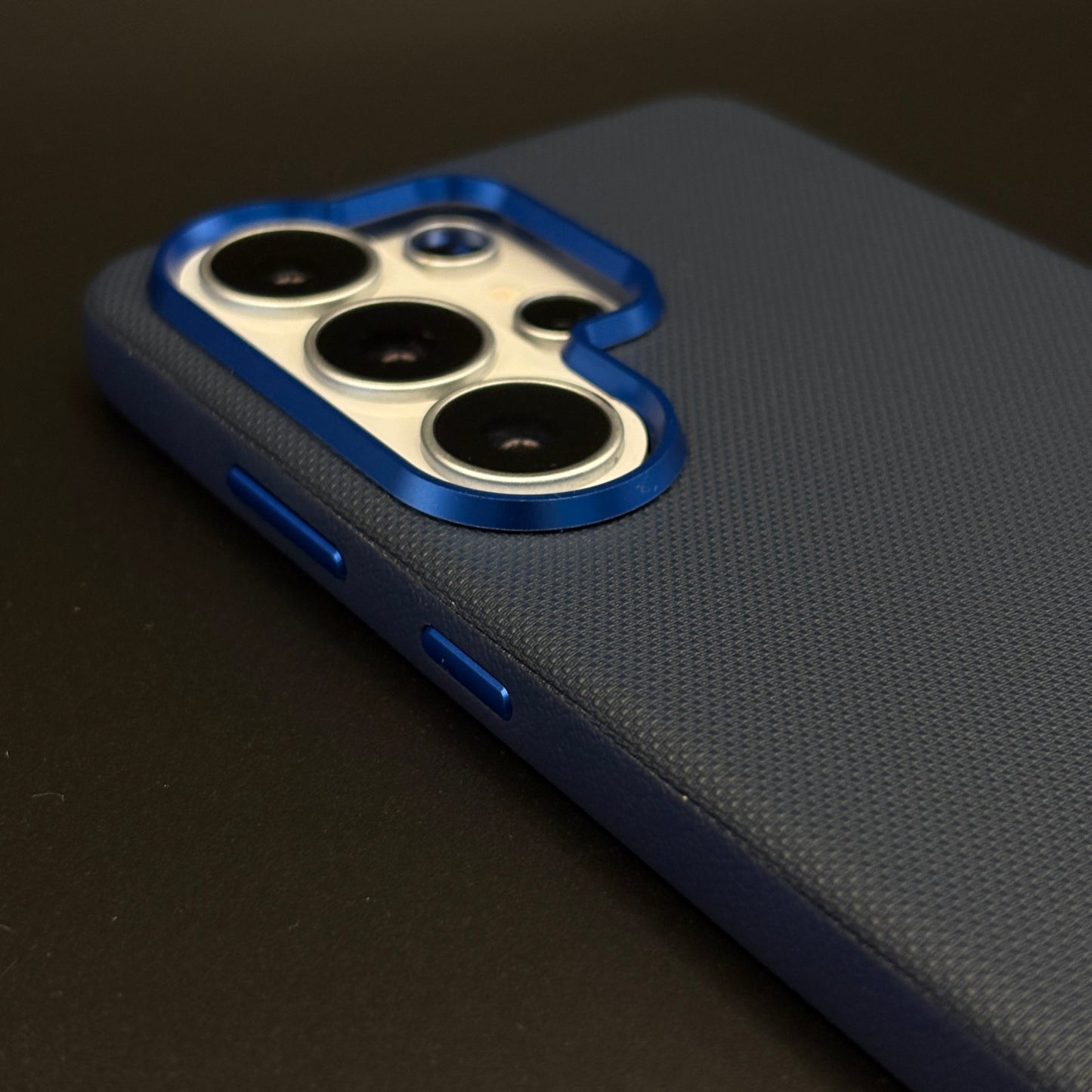 Luxury Dotted Feel Leather Microfiber Lining Mobile Case Cover for Samsung Galaxy S26 Ultra