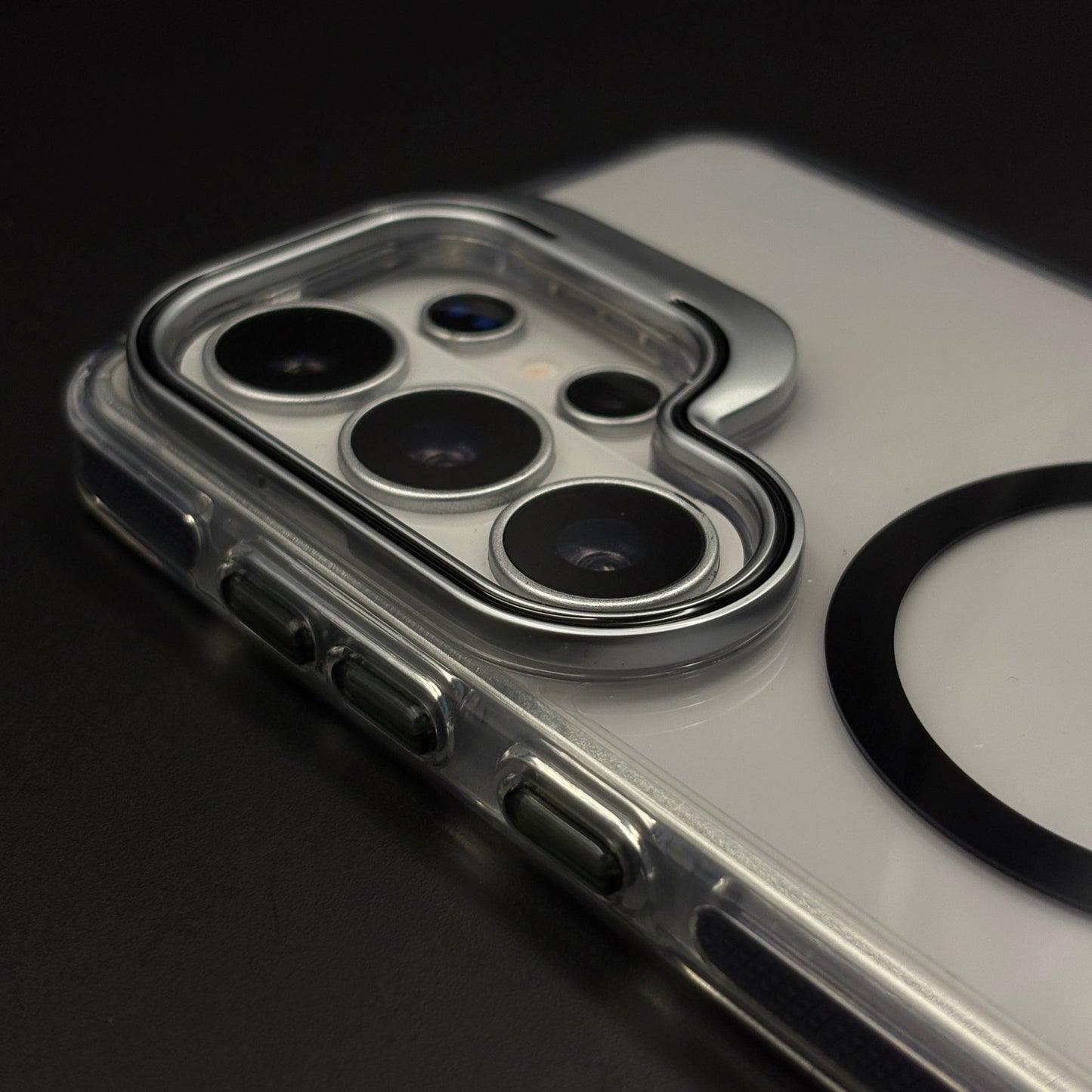 Non-Yellowing Clear Camera Kickstand MagSafe Mobile Case Cover for Samsung Galaxy S26 Ultra
