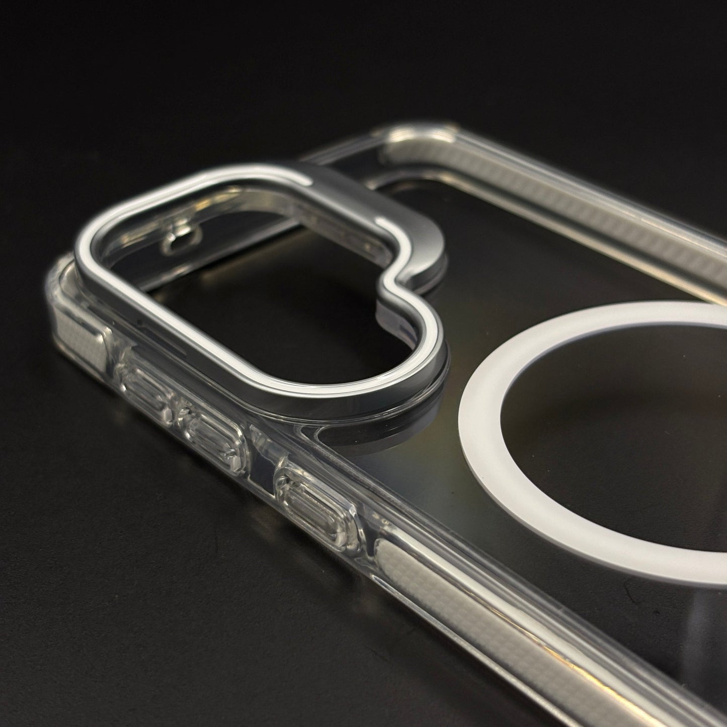 Non-Yellowing Clear Camera Kickstand MagSafe Mobile Case Cover for Samsung Galaxy S26 Ultra