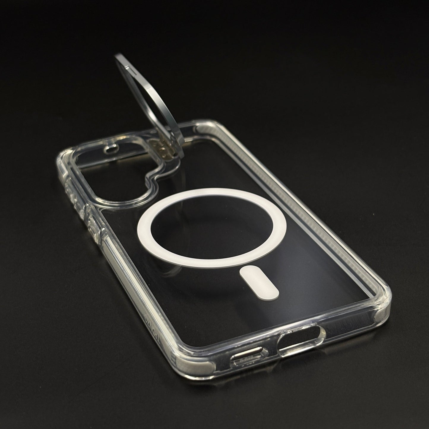 Non-Yellowing Clear Camera Kickstand MagSafe Mobile Case Cover for Samsung Galaxy S26 Ultra