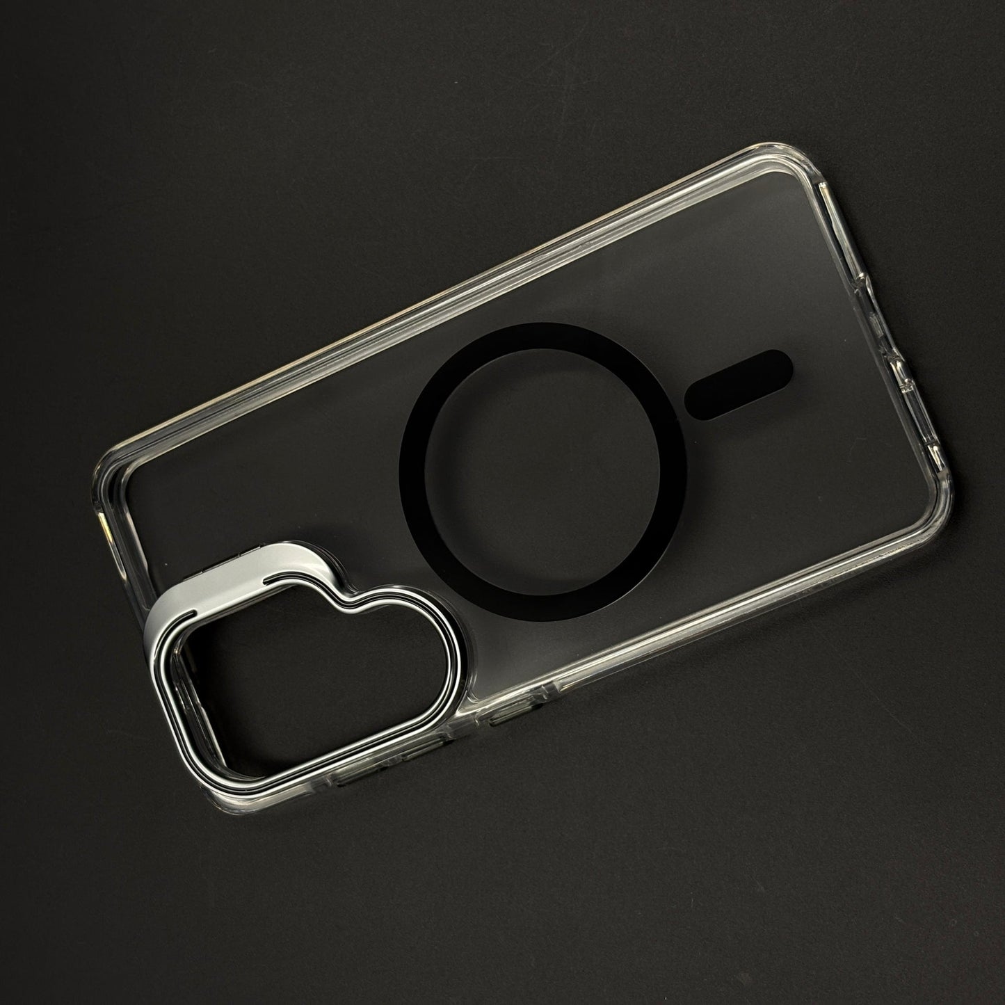 Non-Yellowing Clear Camera Kickstand MagSafe Mobile Case Cover for Samsung Galaxy S26 Ultra