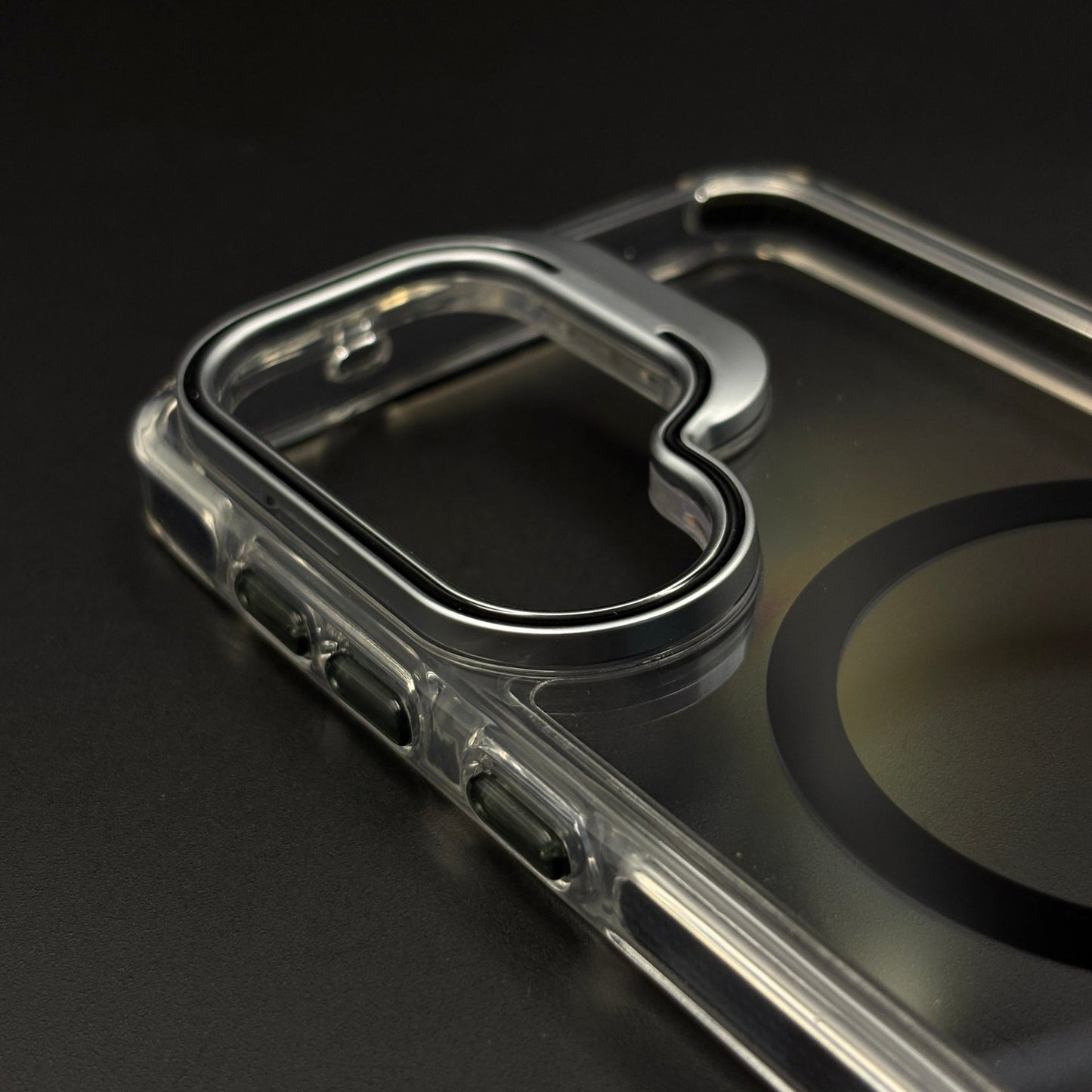 Non-Yellowing Clear Camera Kickstand MagSafe Mobile Case Cover for Samsung Galaxy S26 Ultra