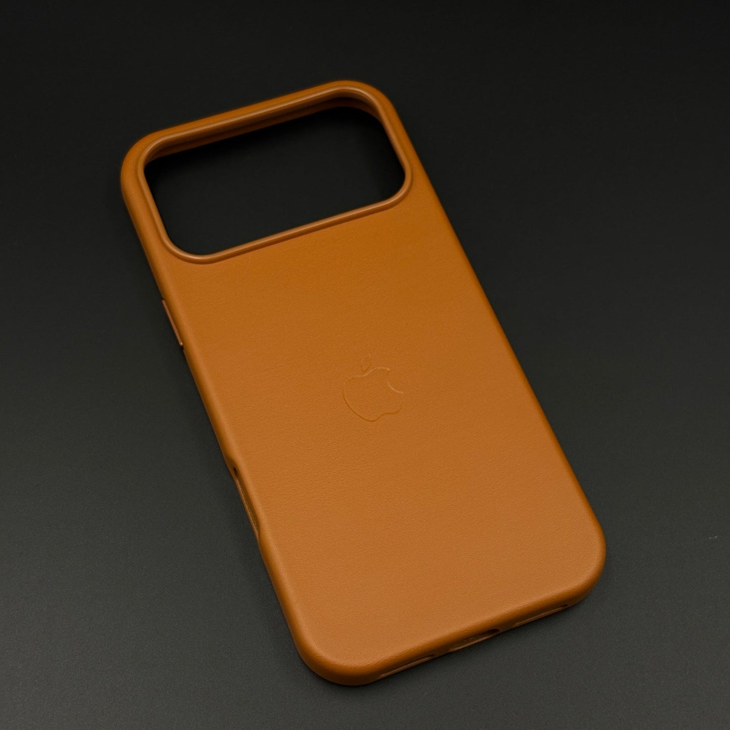 Minimalist Leather Logo Phone Case Cover for iPhone 17 Series | Slim Premium Everyday Protection