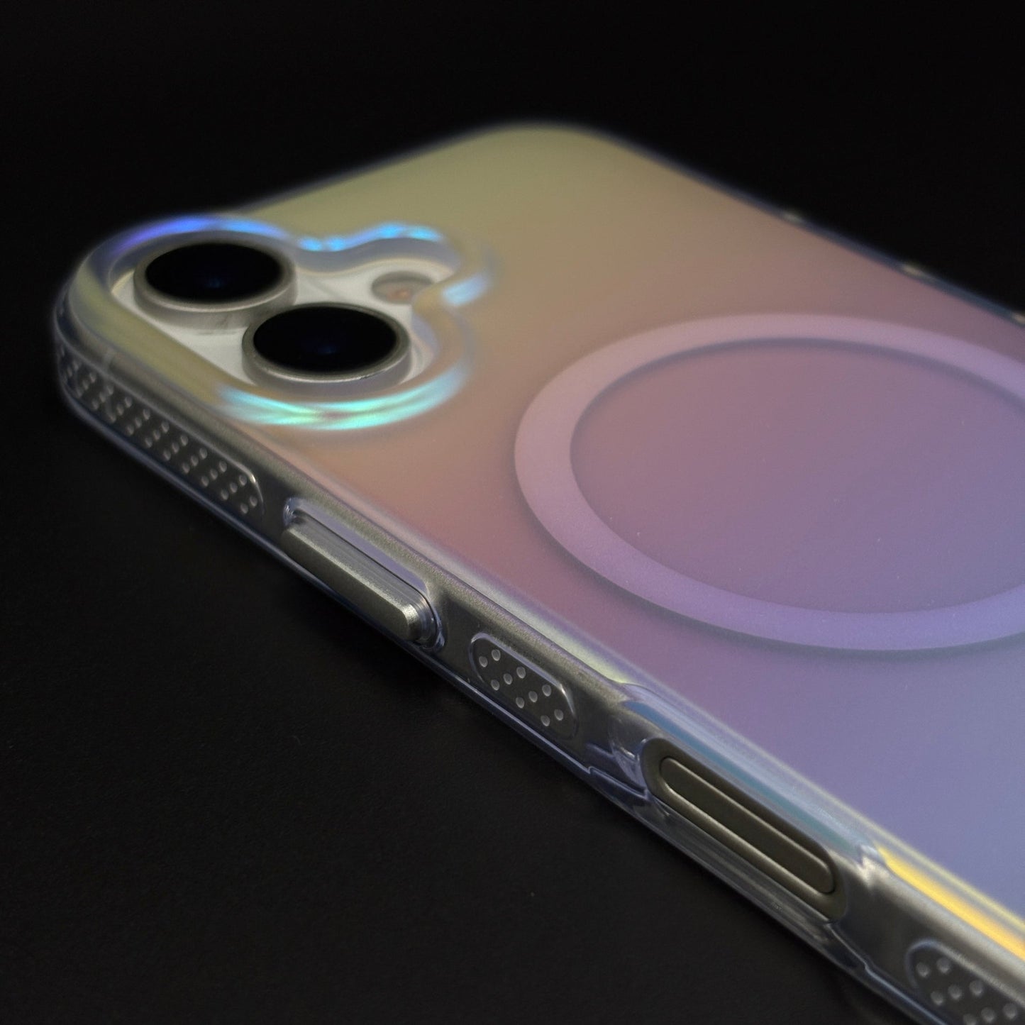 Holographic Aurora MagSafe Mobile Case Cover for iPhone 17