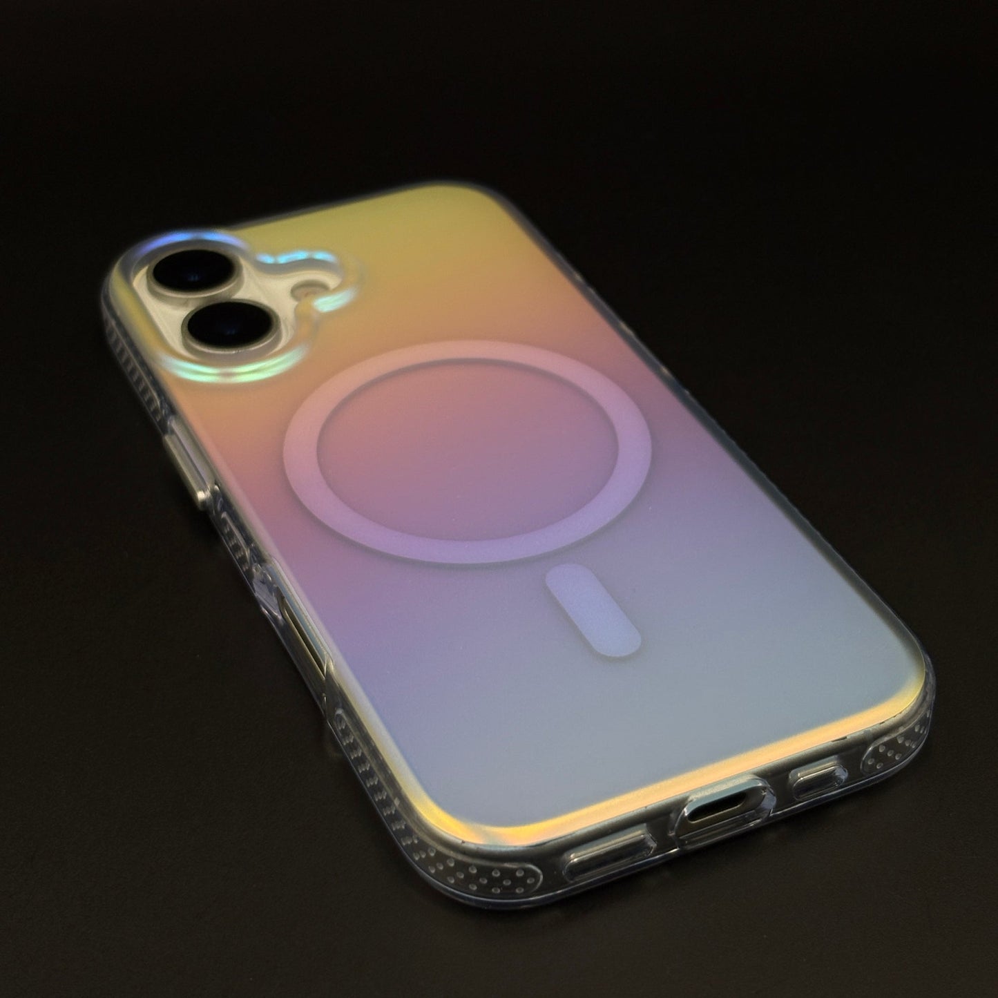 Holographic Aurora MagSafe Mobile Case Cover for iPhone 17