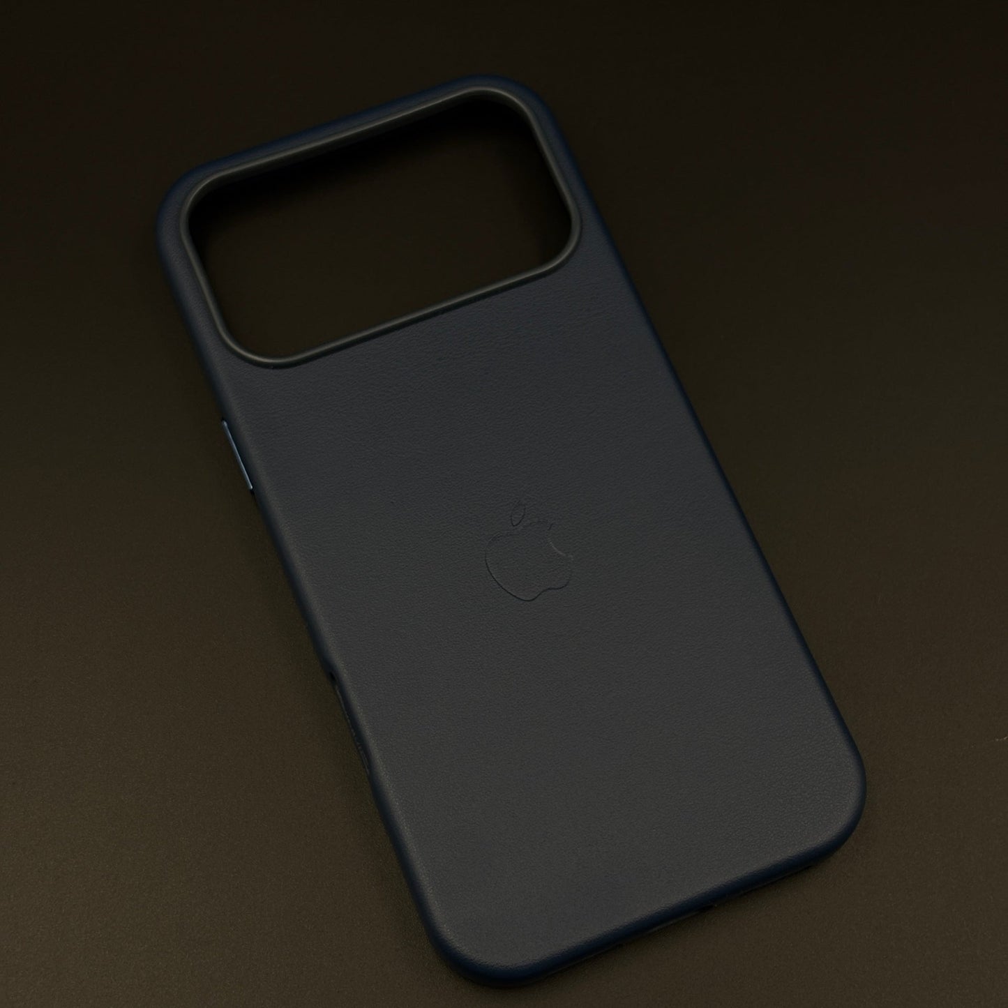 Minimalist Leather Logo Phone Case Cover for iPhone 17 Series | Slim Premium Everyday Protection