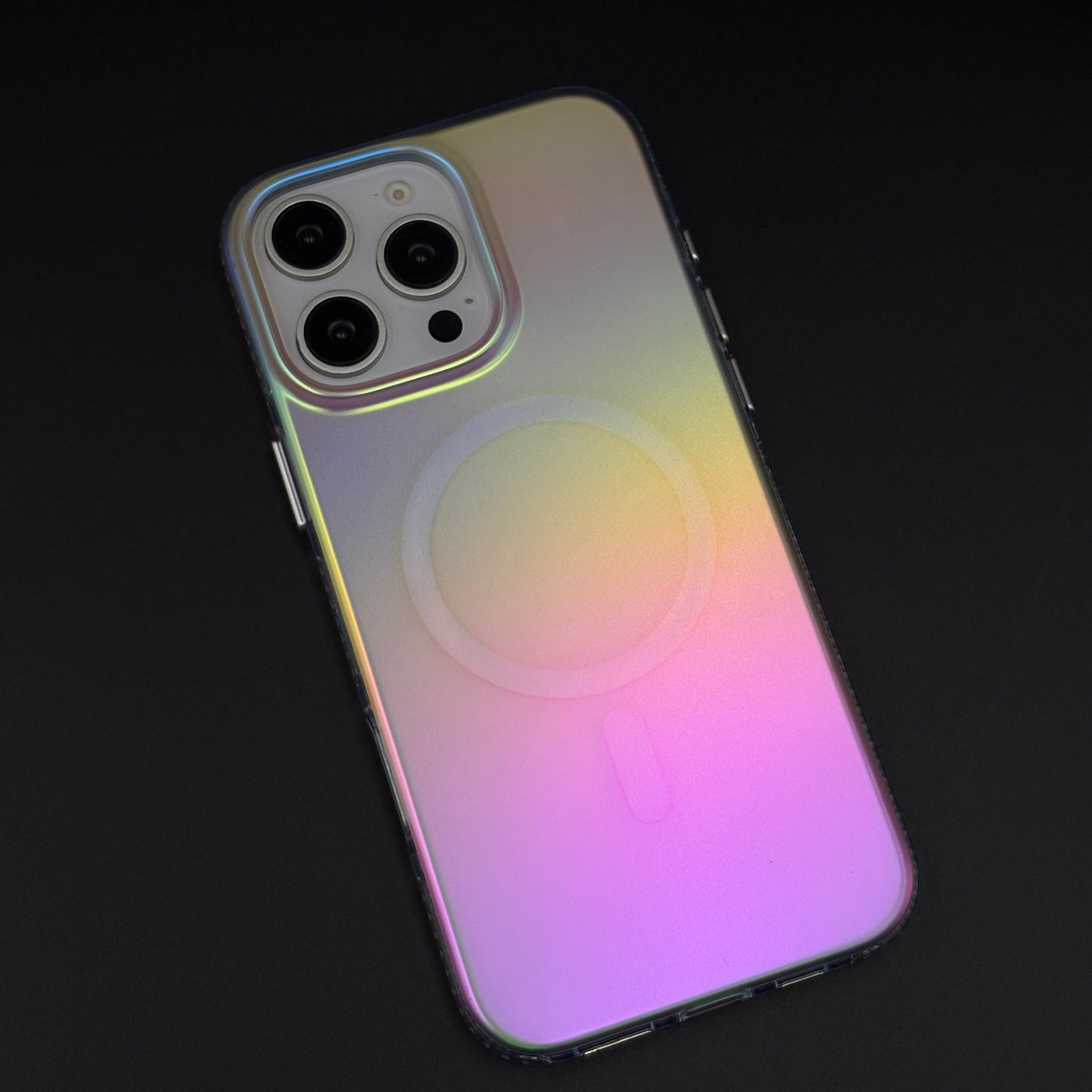 Holographic Aurora MagSafe Mobile Case Cover for iPhone