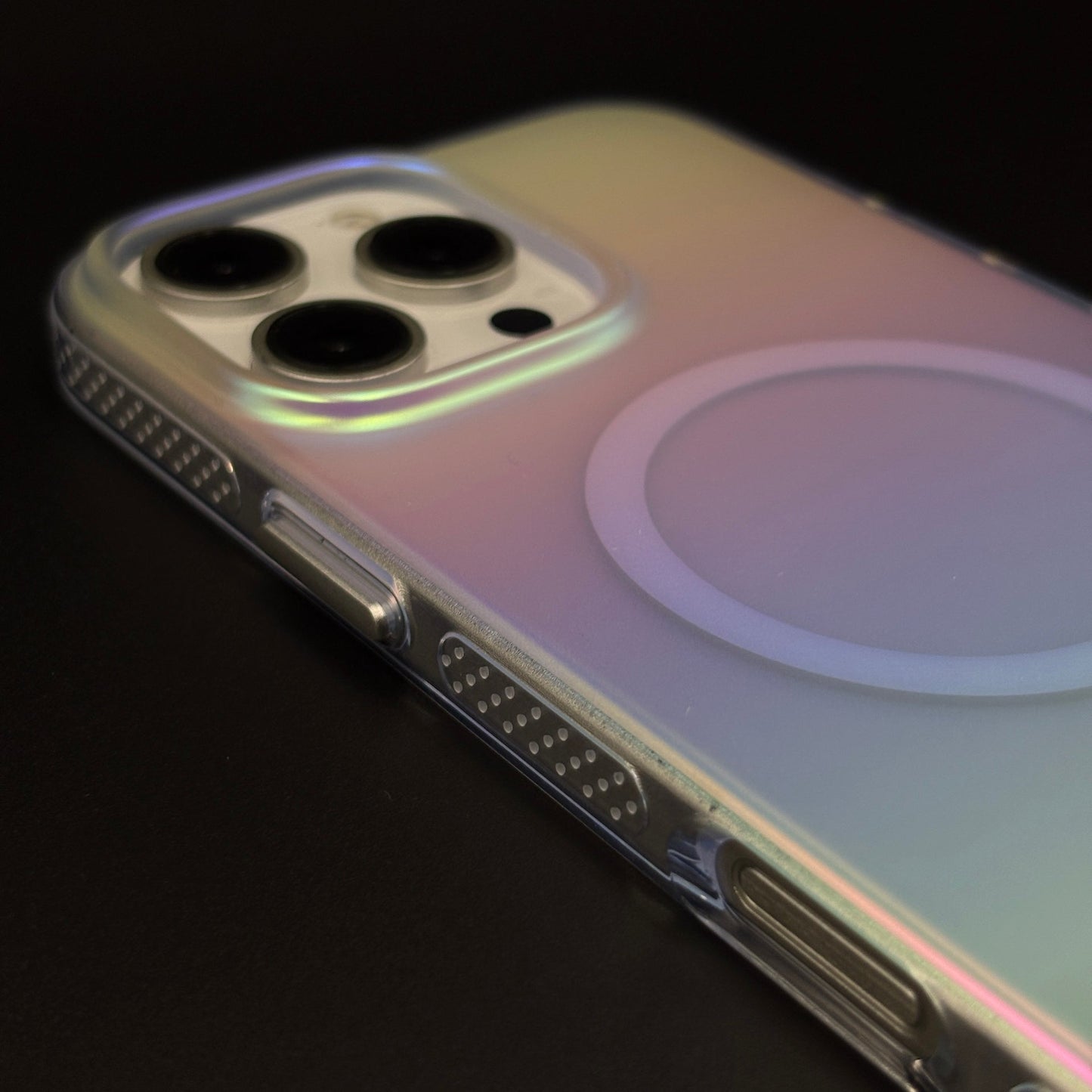 Holographic Aurora MagSafe Mobile Case Cover for iPhone