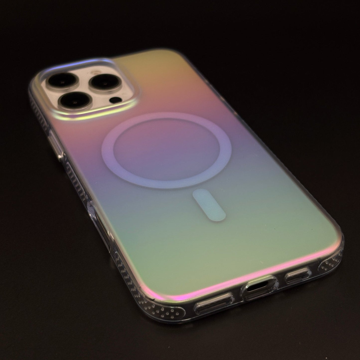 Holographic Aurora MagSafe Mobile Case Cover for iPhone