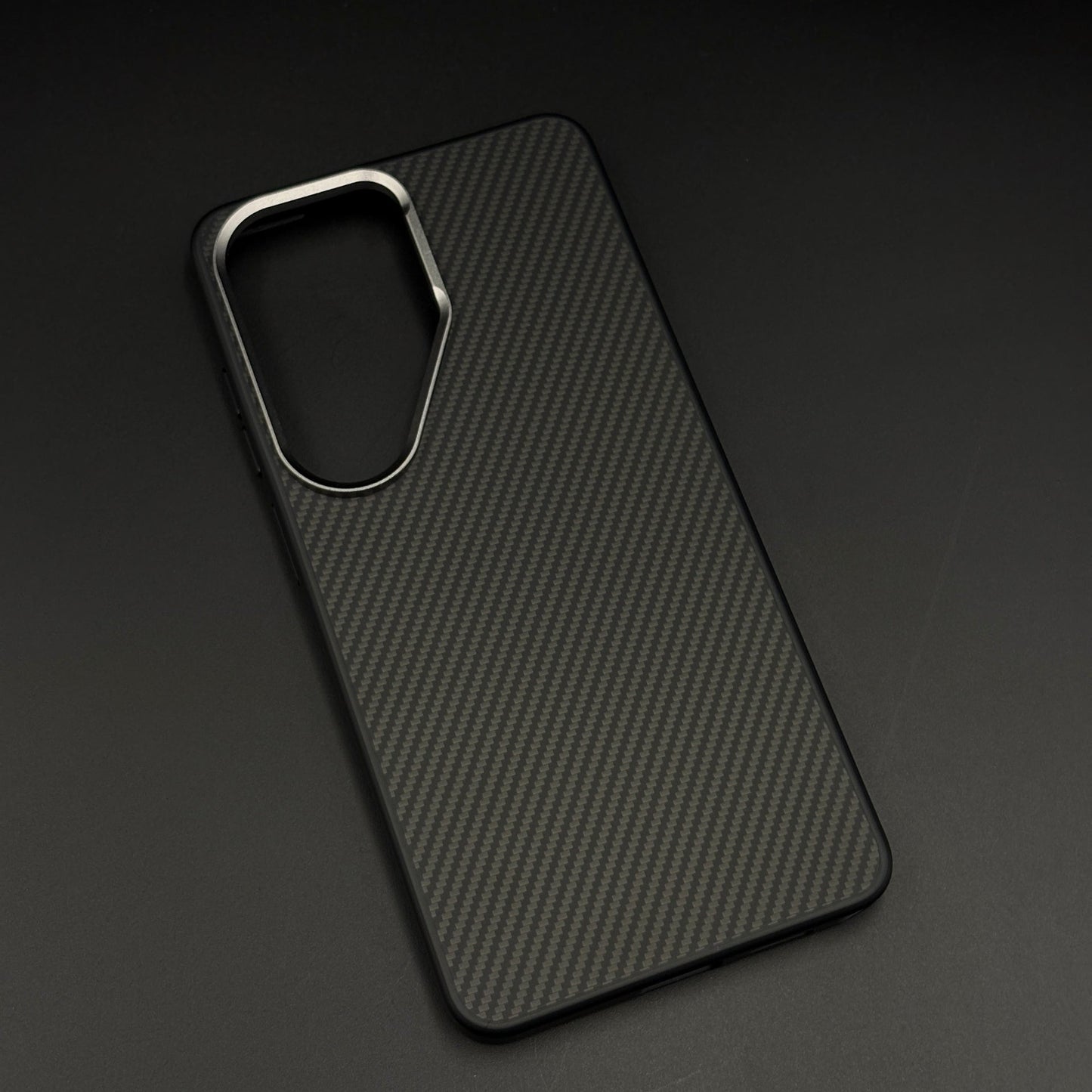 Carbon Fiber Case with Hidden Magsafe for Samsung Galaxy S26 Ultra | Metallic Camera Guard | Slim Magnetic Luxury Protection