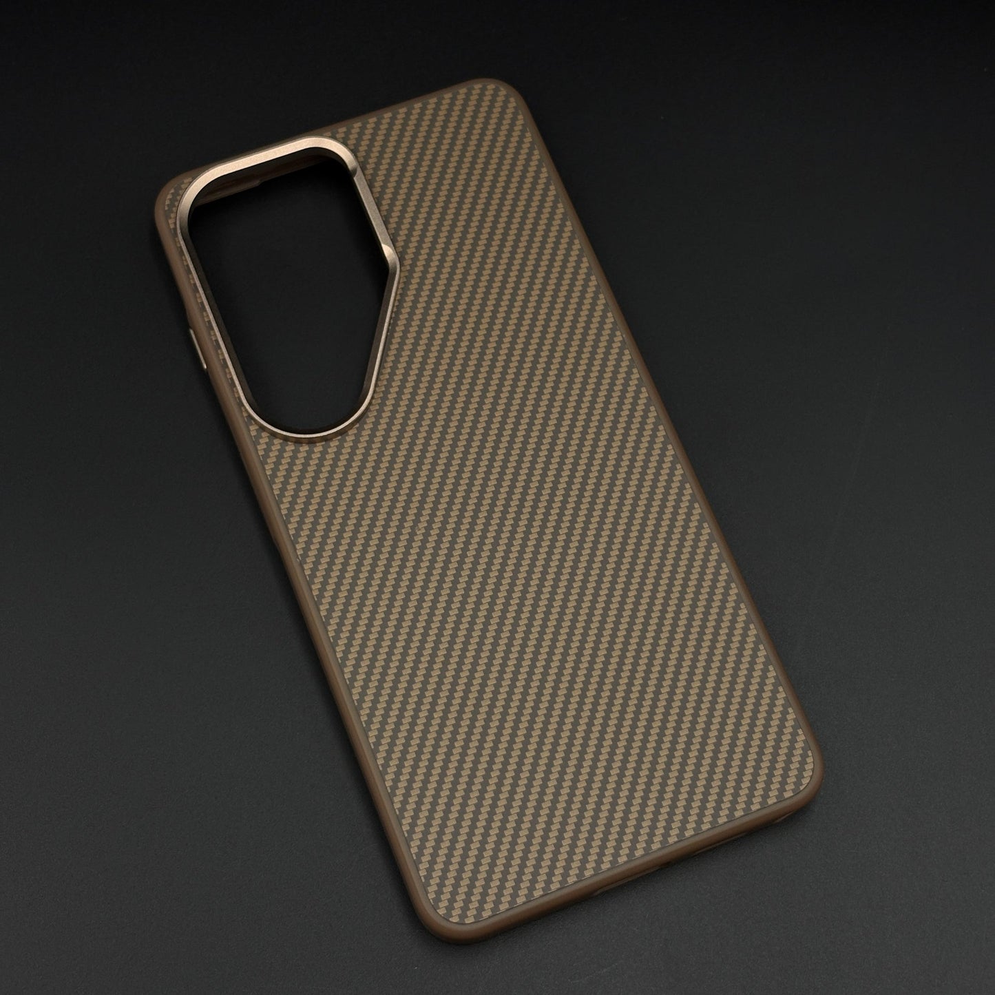Carbon Fiber Case with Hidden Magsafe for Samsung Galaxy S26 Ultra | Metallic Camera Guard | Slim Magnetic Luxury Protection
