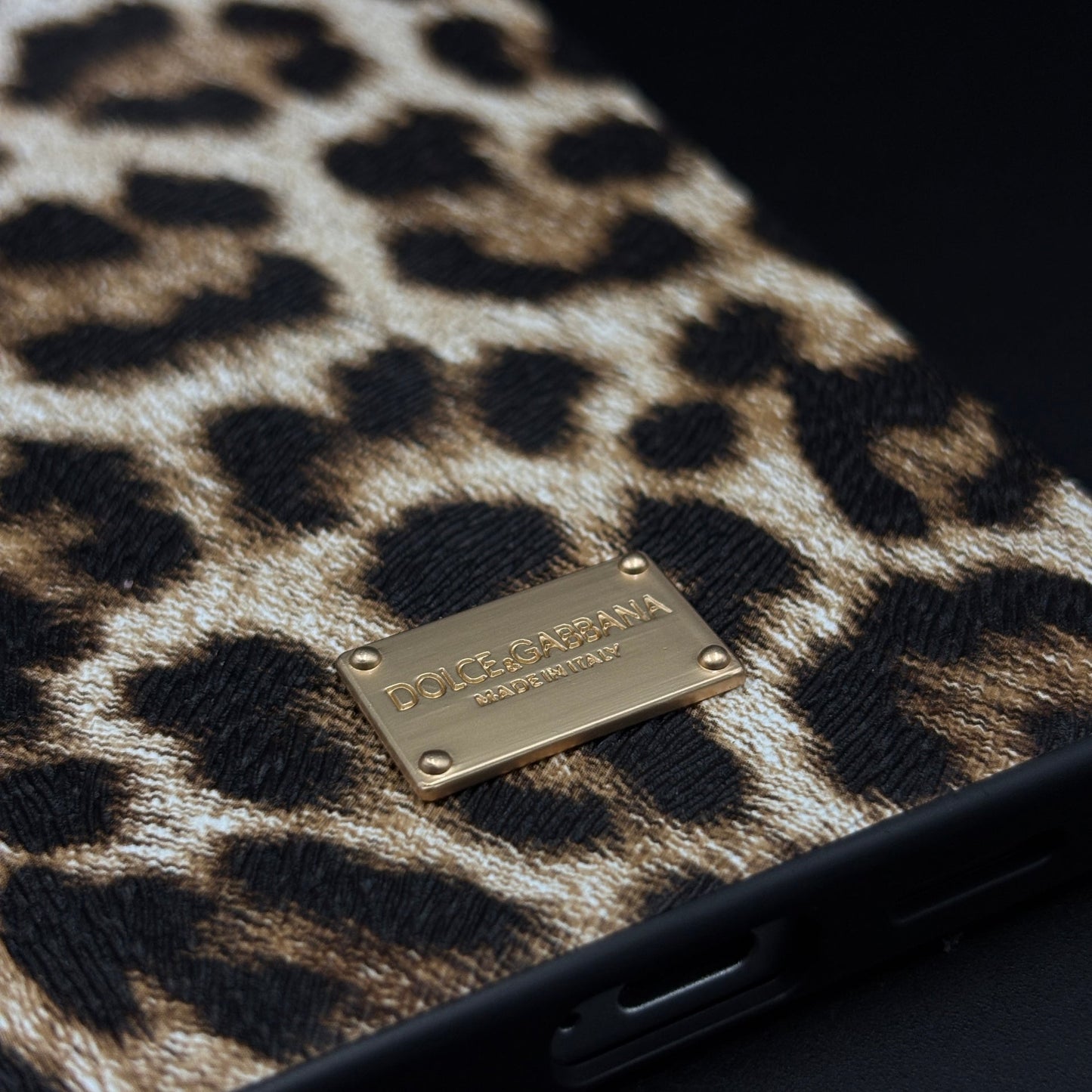 D&G Luxury Leopard Print Case for Samsung Galaxy S26 Ultra | Designer Protective Cover