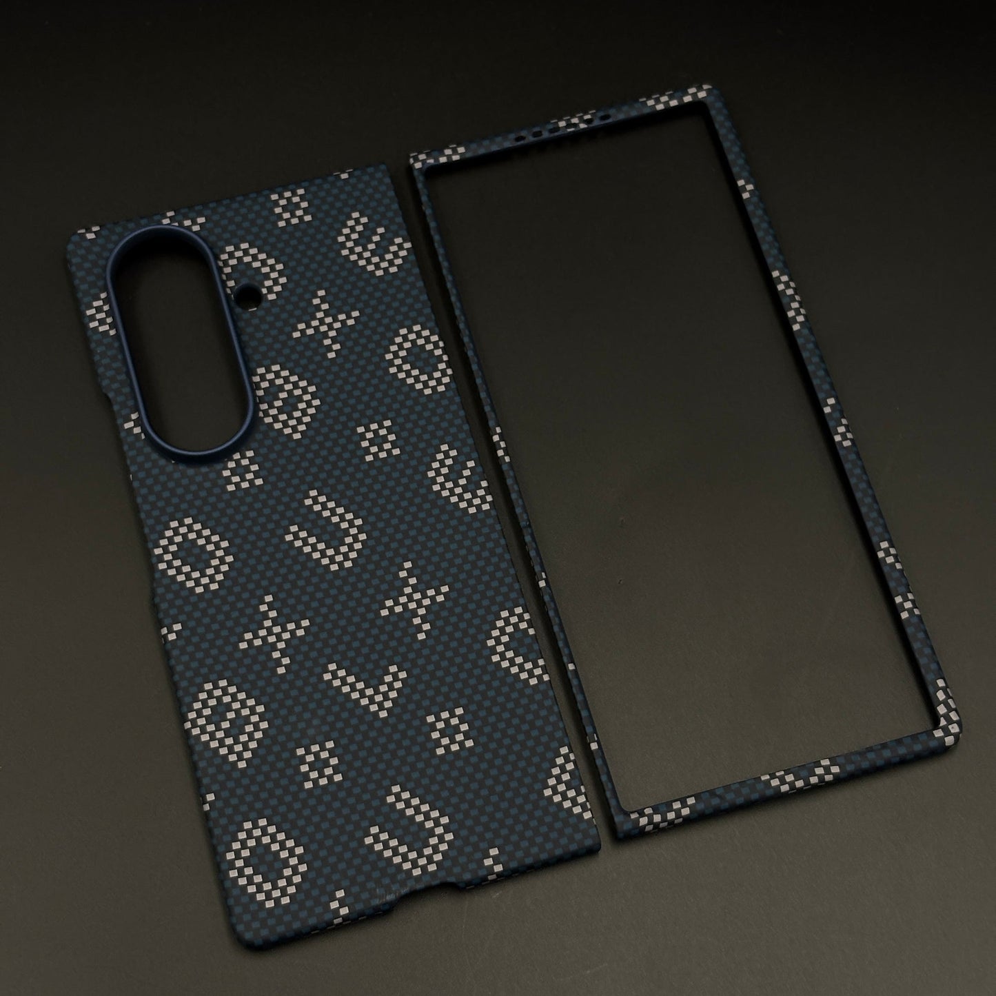 Glow in the Dark Aramid Fiber Case for Samsung Galaxy Z Fold 7 | Hidden Magsafe | Luminous Design
