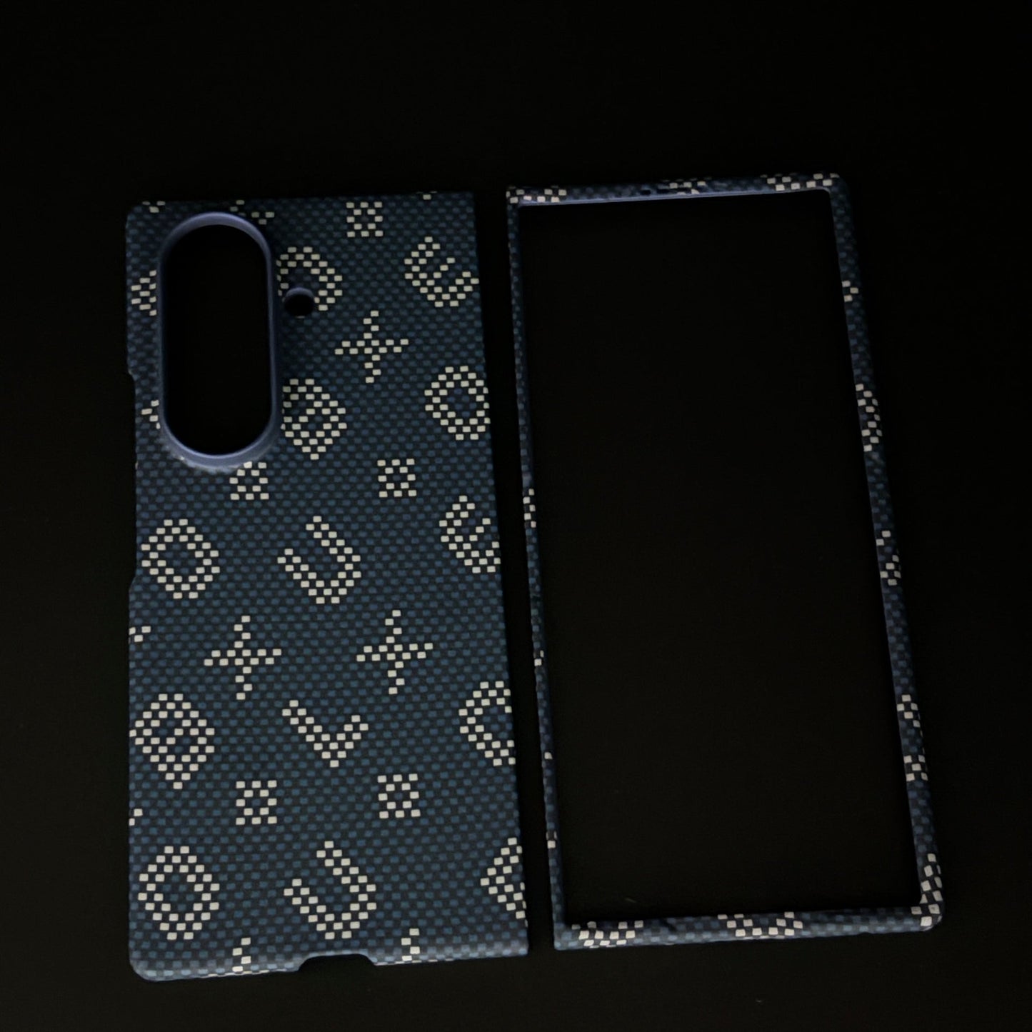 Glow in the Dark Aramid Fiber Case for Samsung Galaxy Z Fold 7 | Hidden Magsafe | Luminous Design