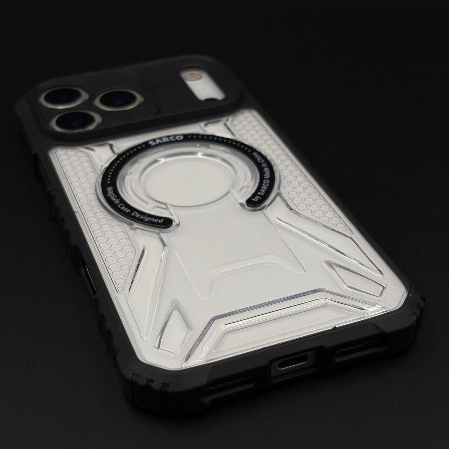 Military Protective Reinforced Armor Grade MagSafe Phone Case Cover for iPhone 17 Series | Impact-Proof Clear Shield