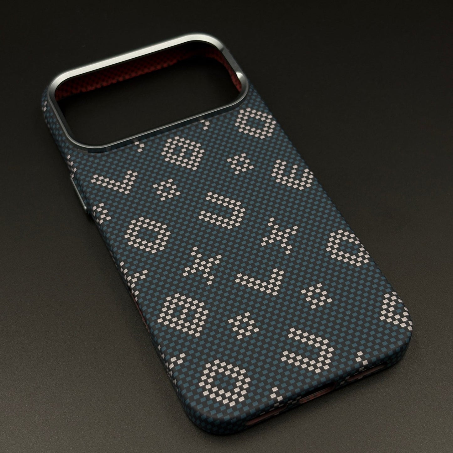 Glow in the Dark Aramid Fiber Phone Case Cover for iPhone 17 Series | Hidden Magsafe | Luminous Design