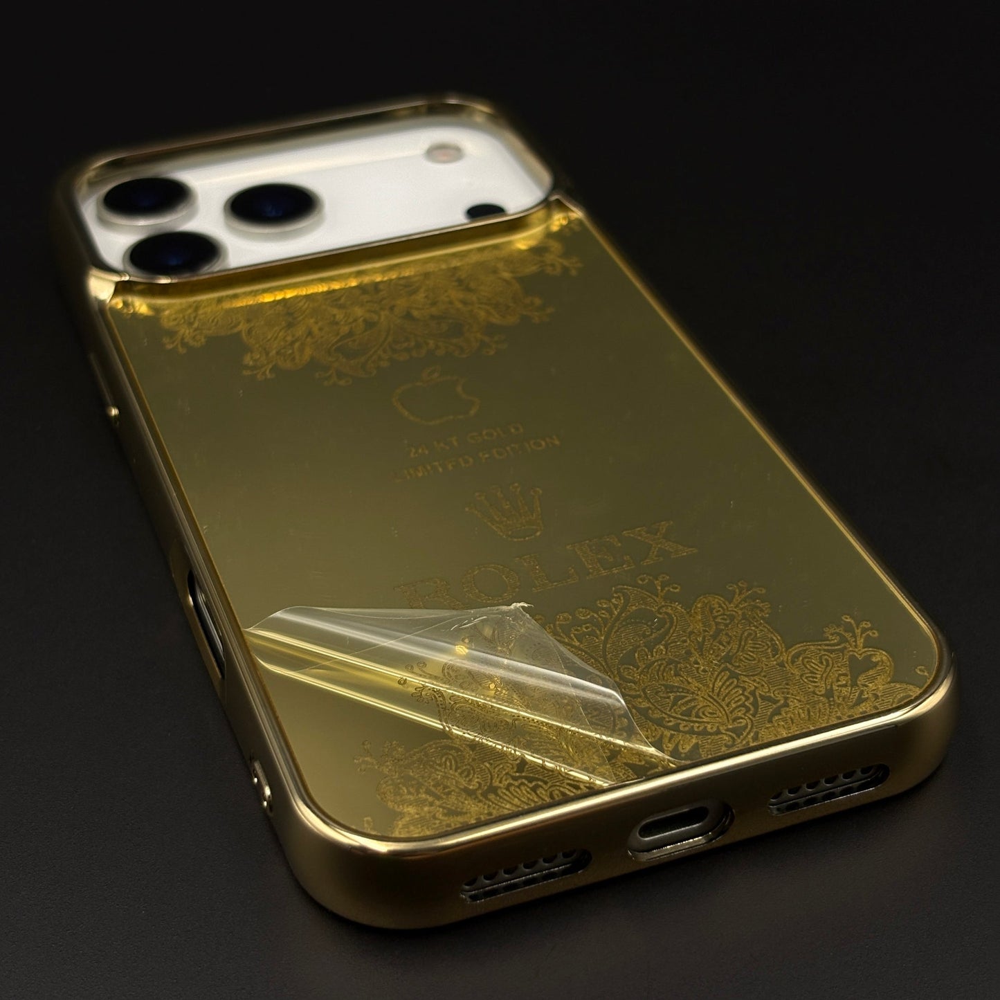 Handcrafted 24K Gold Plated Case for iPhone 17 Series | Luxury Limited Edition Cover
