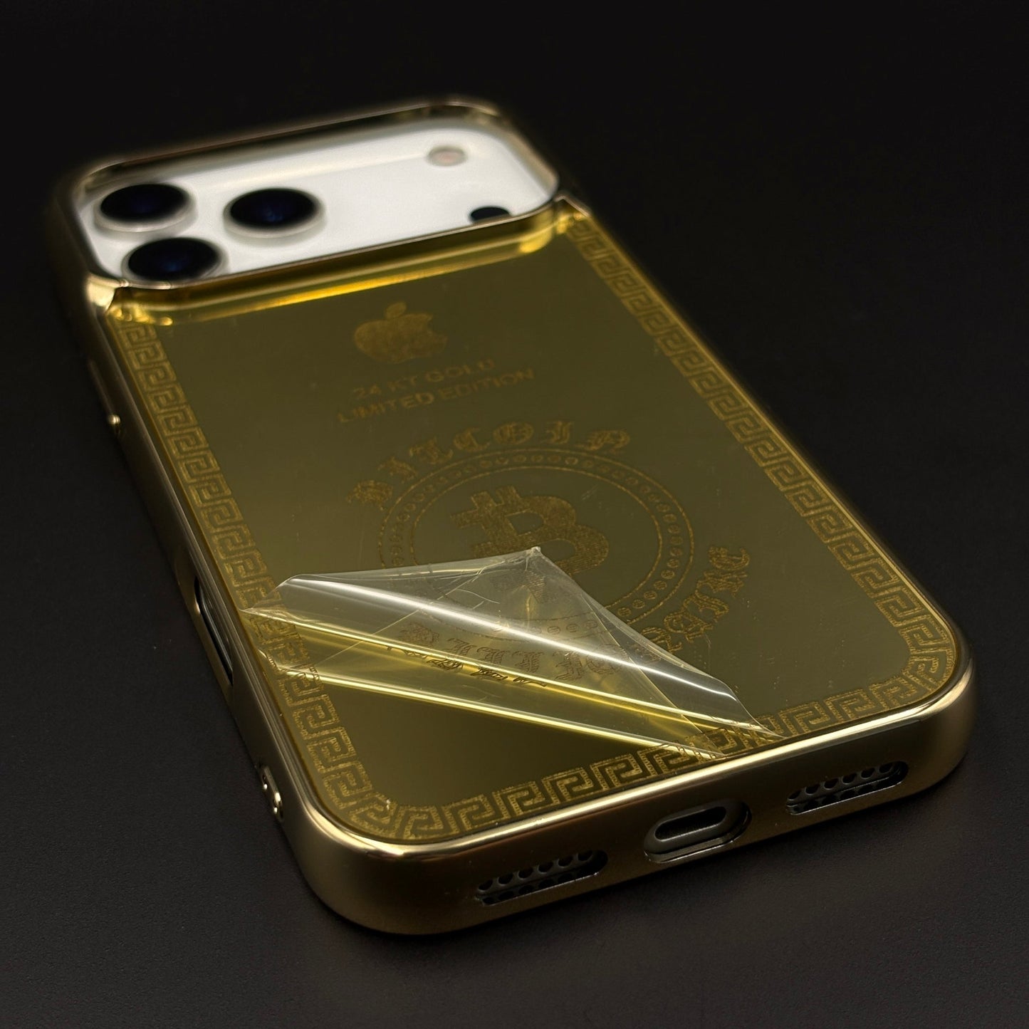 Handcrafted 24K Gold Plated Case for iPhone 17 Series | Luxury Limited Edition Cover