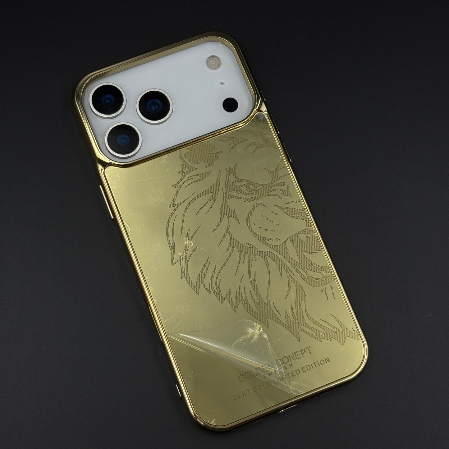 Handcrafted 24K Gold Plated Case for iPhone 17 Series | Luxury Limited Edition Cover