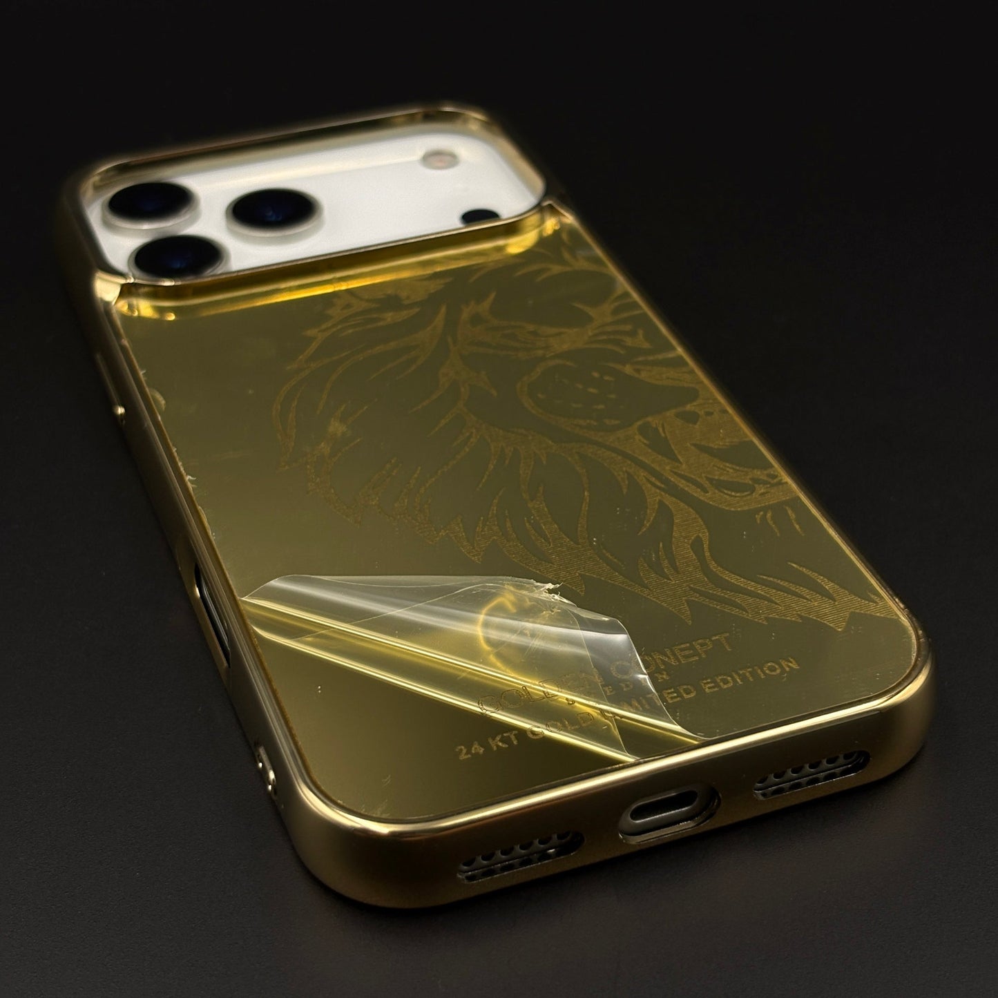 Handcrafted 24K Gold Plated Case for iPhone 17 Series | Luxury Limited Edition Cover