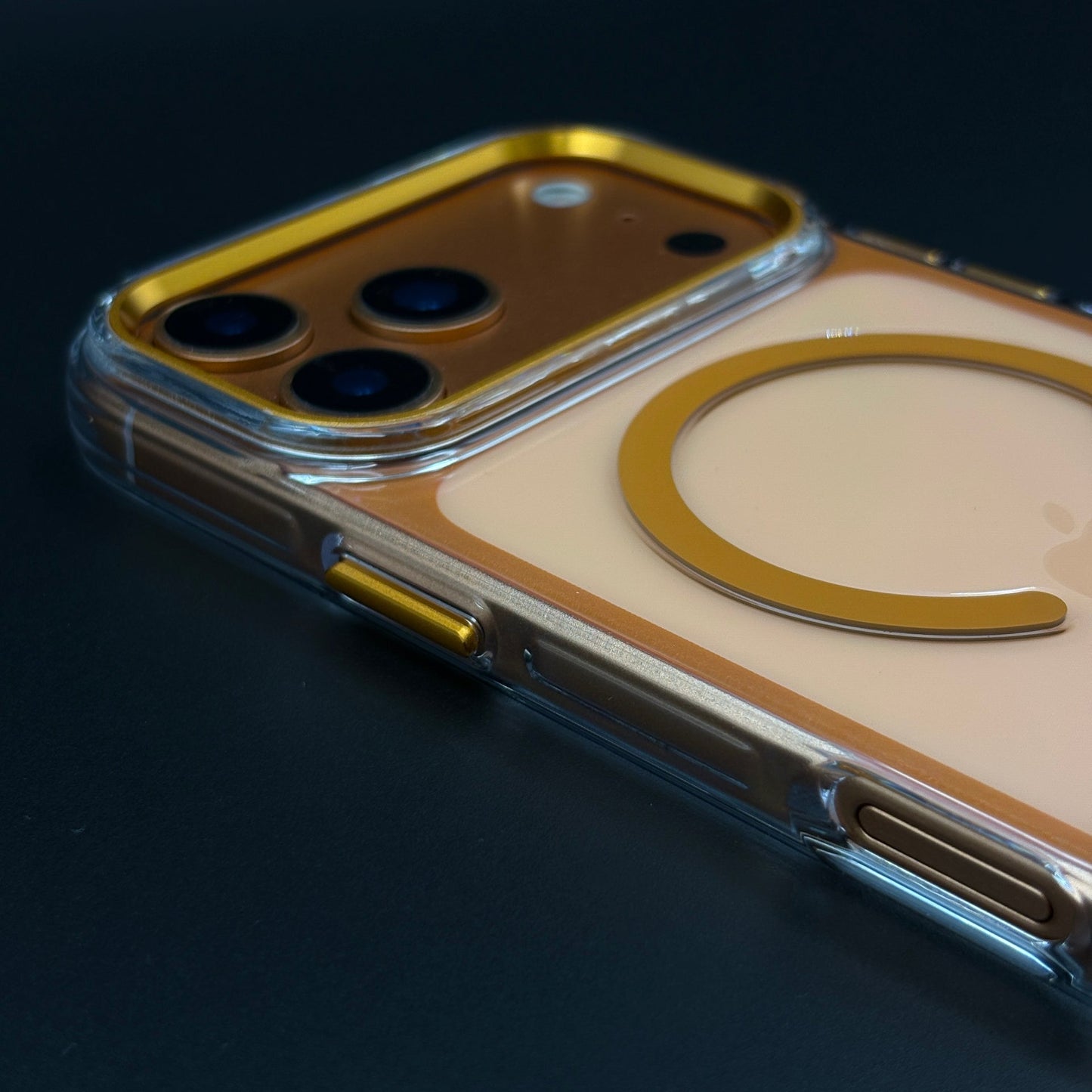 Non Yellowing Clear MagSafe Phone Case Cover Metal Camera Bump for iPhone 17 Series | Scratch-Resistant Hybrid