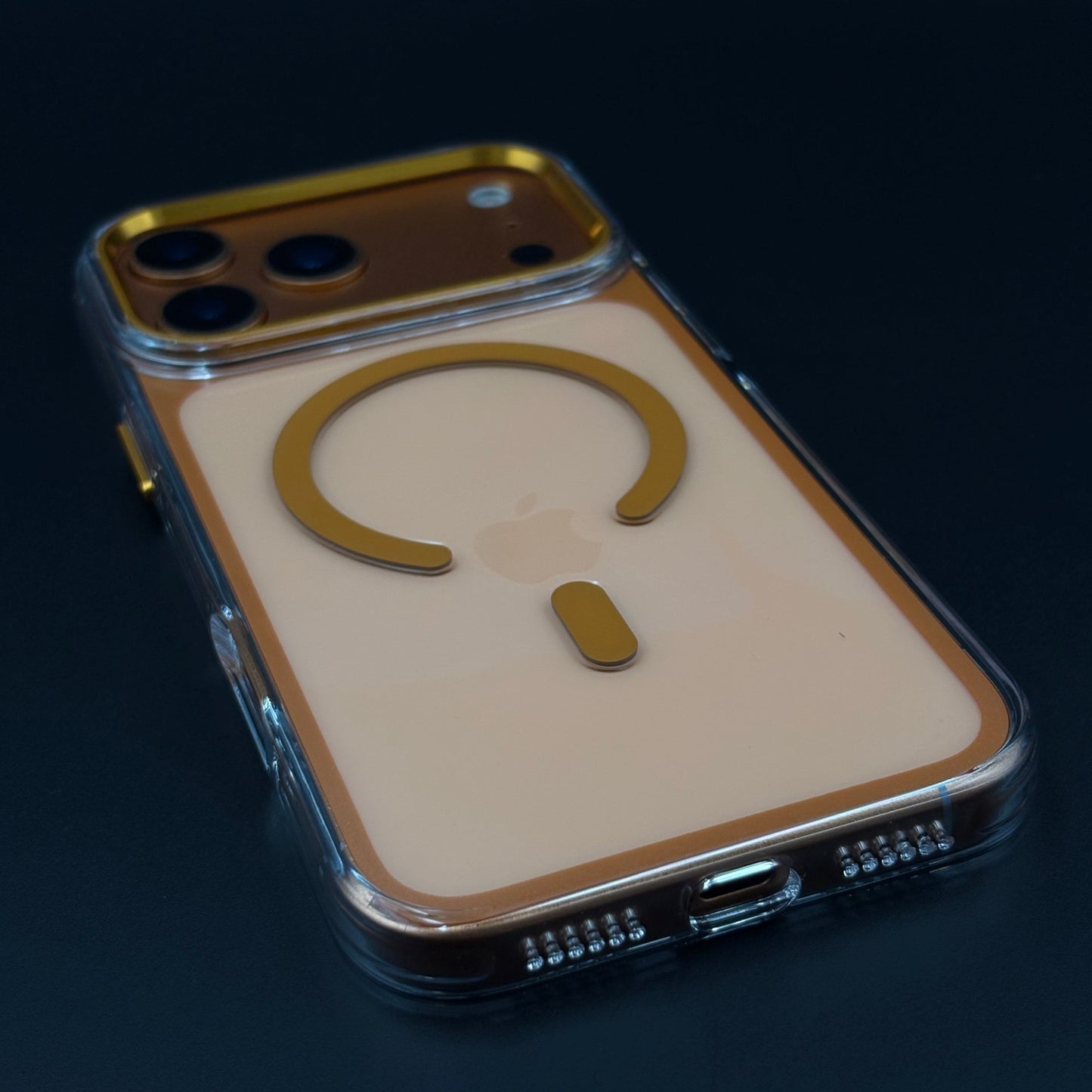 Non Yellowing Clear MagSafe Phone Case Cover Metal Camera Bump for iPhone 17 Series | Scratch-Resistant Hybrid
