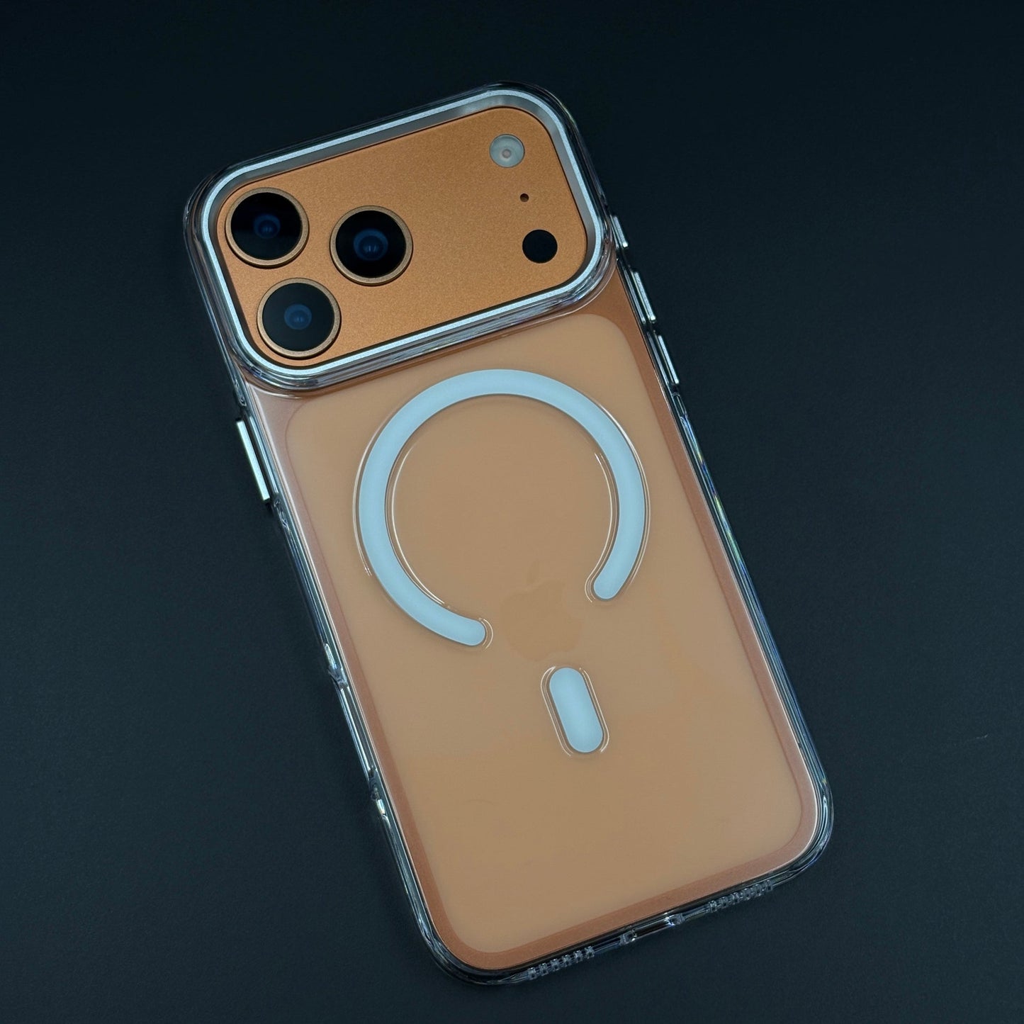 Non Yellowing Clear MagSafe Phone Case Cover Metal Camera Bump for iPhone 17 Series | Scratch-Resistant Hybrid