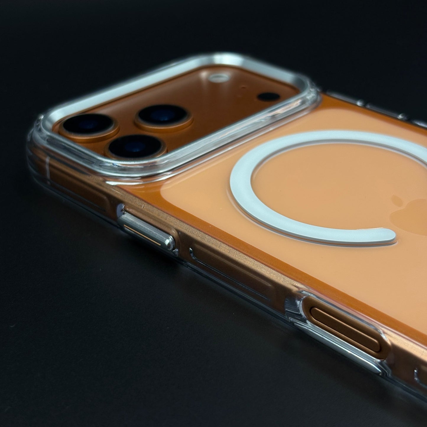 Non Yellowing Clear MagSafe Phone Case Cover Metal Camera Bump for iPhone 17 Series | Scratch-Resistant Hybrid