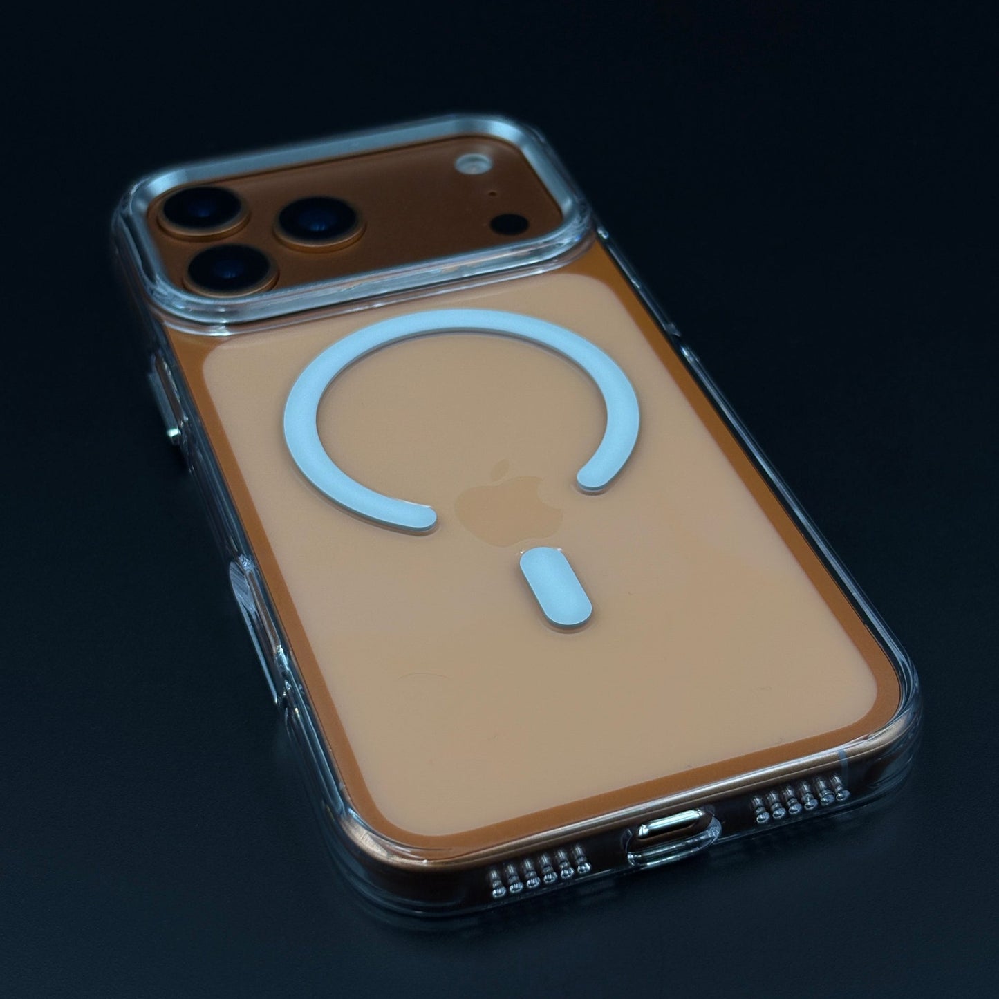 Non Yellowing Clear MagSafe Phone Case Cover Metal Camera Bump for iPhone 17 Series | Scratch-Resistant Hybrid