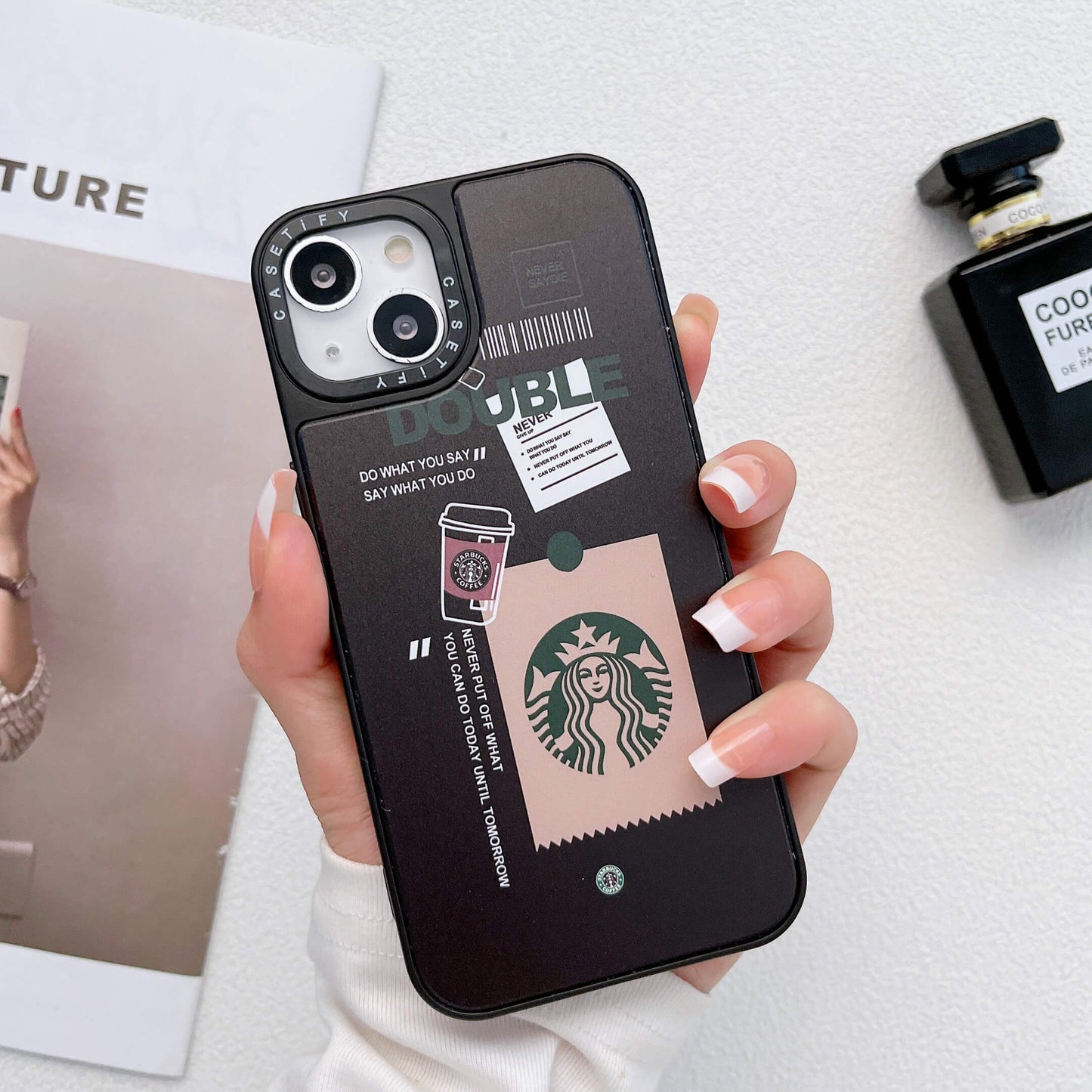 iPhone Luxury Brand Reflective Mirror Phone Case