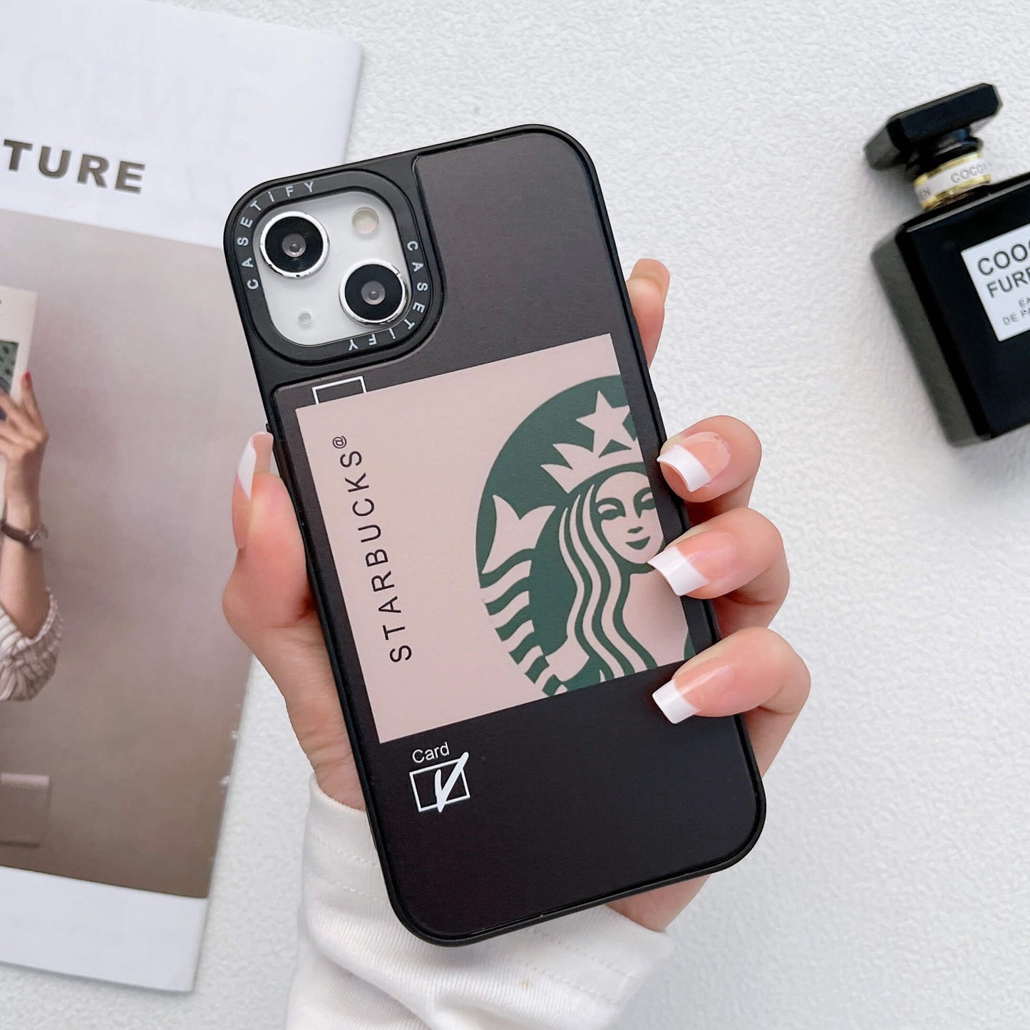 iPhone Luxury Brand Reflective Mirror Phone Case