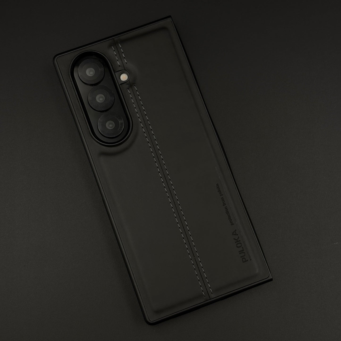 Stitched Leather Case for Samsung Galaxy Z Fold 7 | Premium Handcrafted Vintage Edition