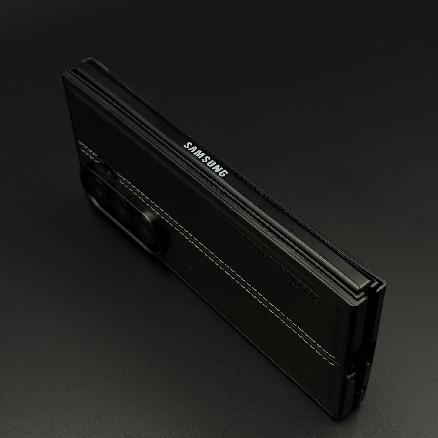 Stitched Leather Case for Samsung Galaxy Z Fold 6 | Premium Handcrafted Vintage Edition