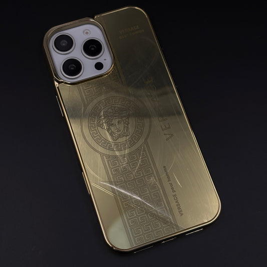 Handcrafted 24K Gold Plated VS Case for iPhone Series | Luxury Limited Edition Cover