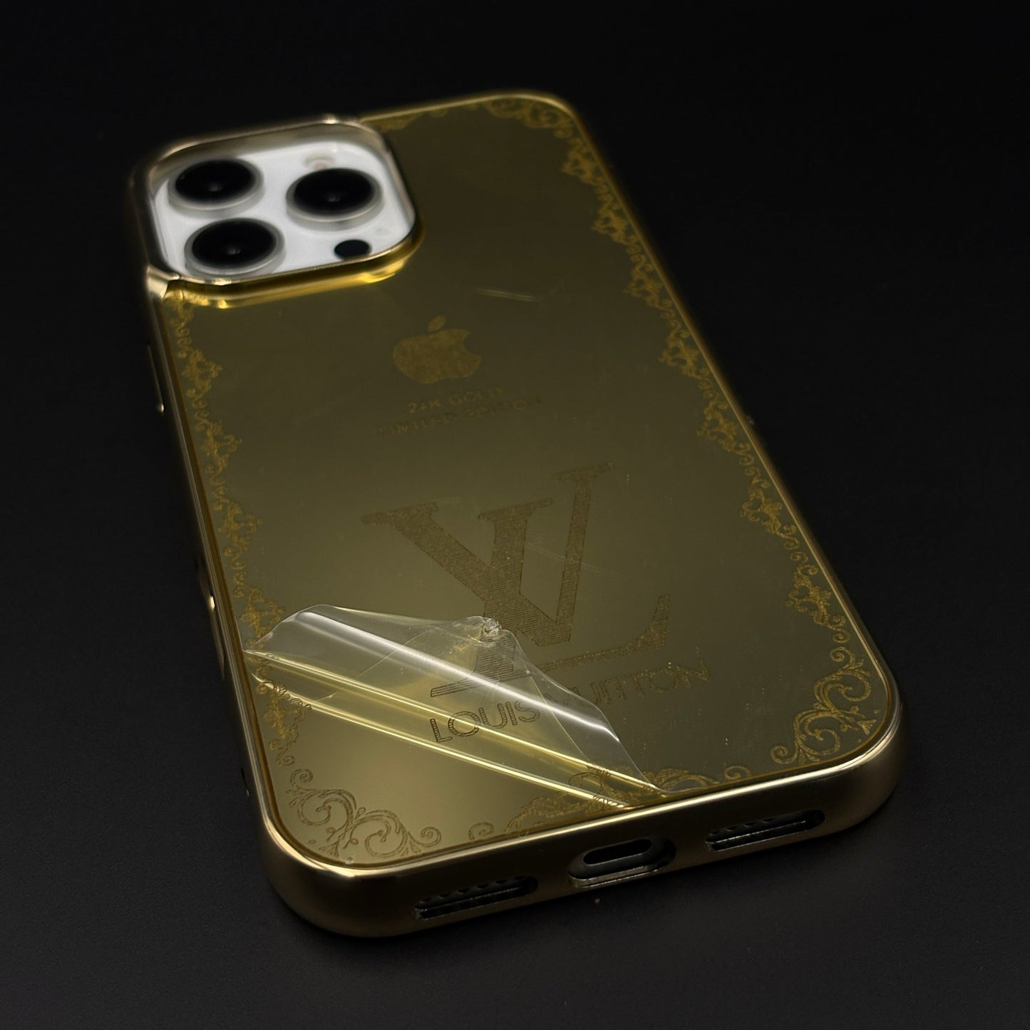 Handcrafted 24K Gold Plated Luxury Fashion Brand Case for iPhone Series | Luxury Limited Edition Cover