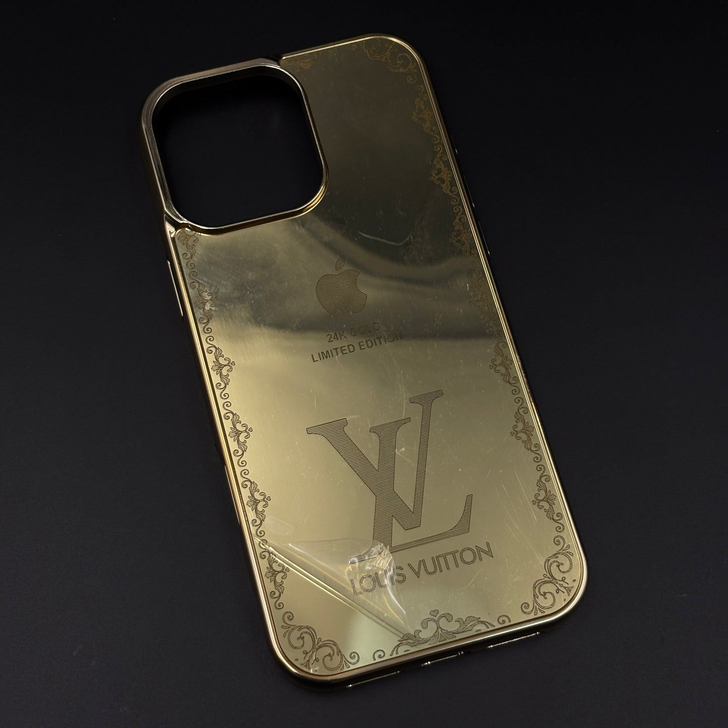 Handcrafted 24K Gold Plated Luxury Fashion Brand Case for iPhone Series | Luxury Limited Edition Cover