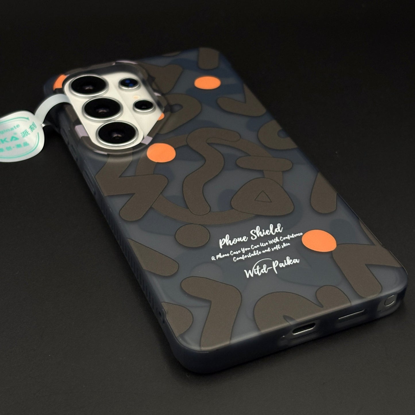 Art Wave Smoky Graffiti Snap‑On Magnetic Mobile Case Cover for Galaxy S26 Ultra